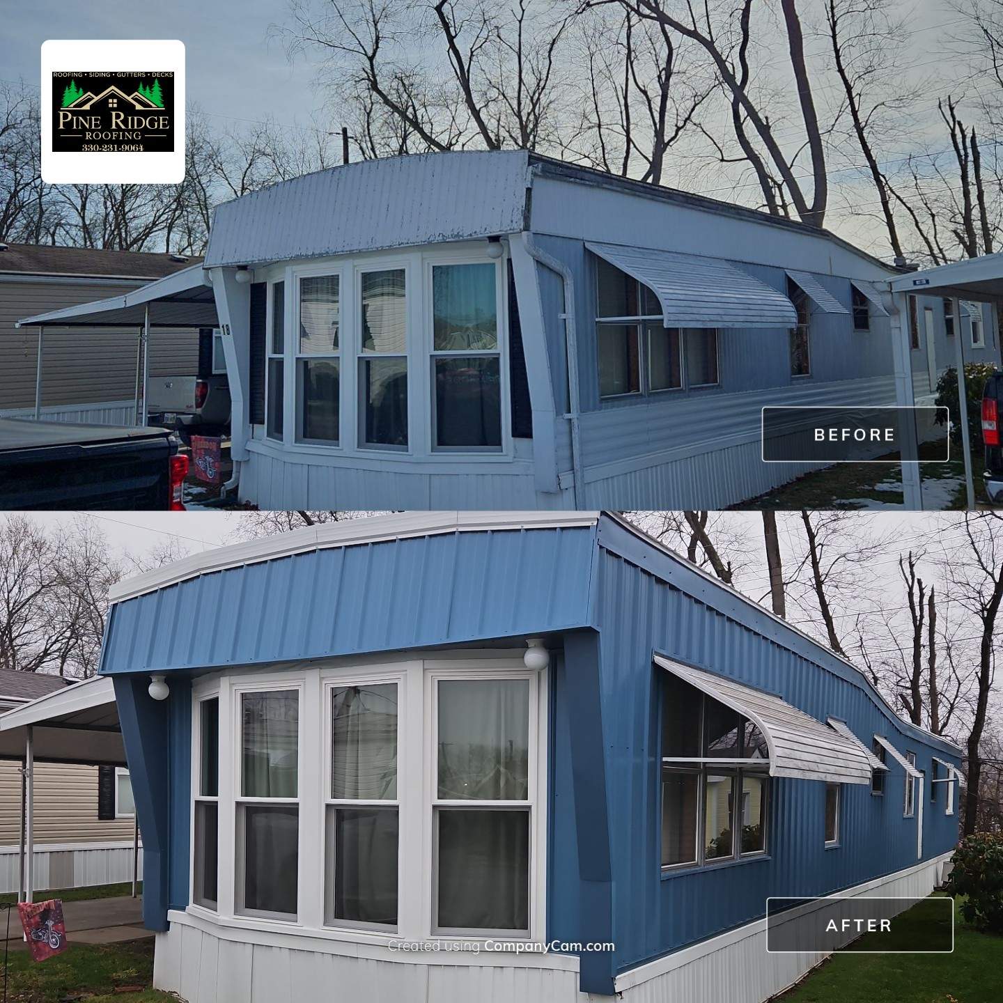 New Philadelphia Ohio Metal Roofing and Siding Installation by Pine Ridge Roofing LLC