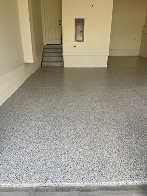 Garage Floor Coating using Cabin Fever