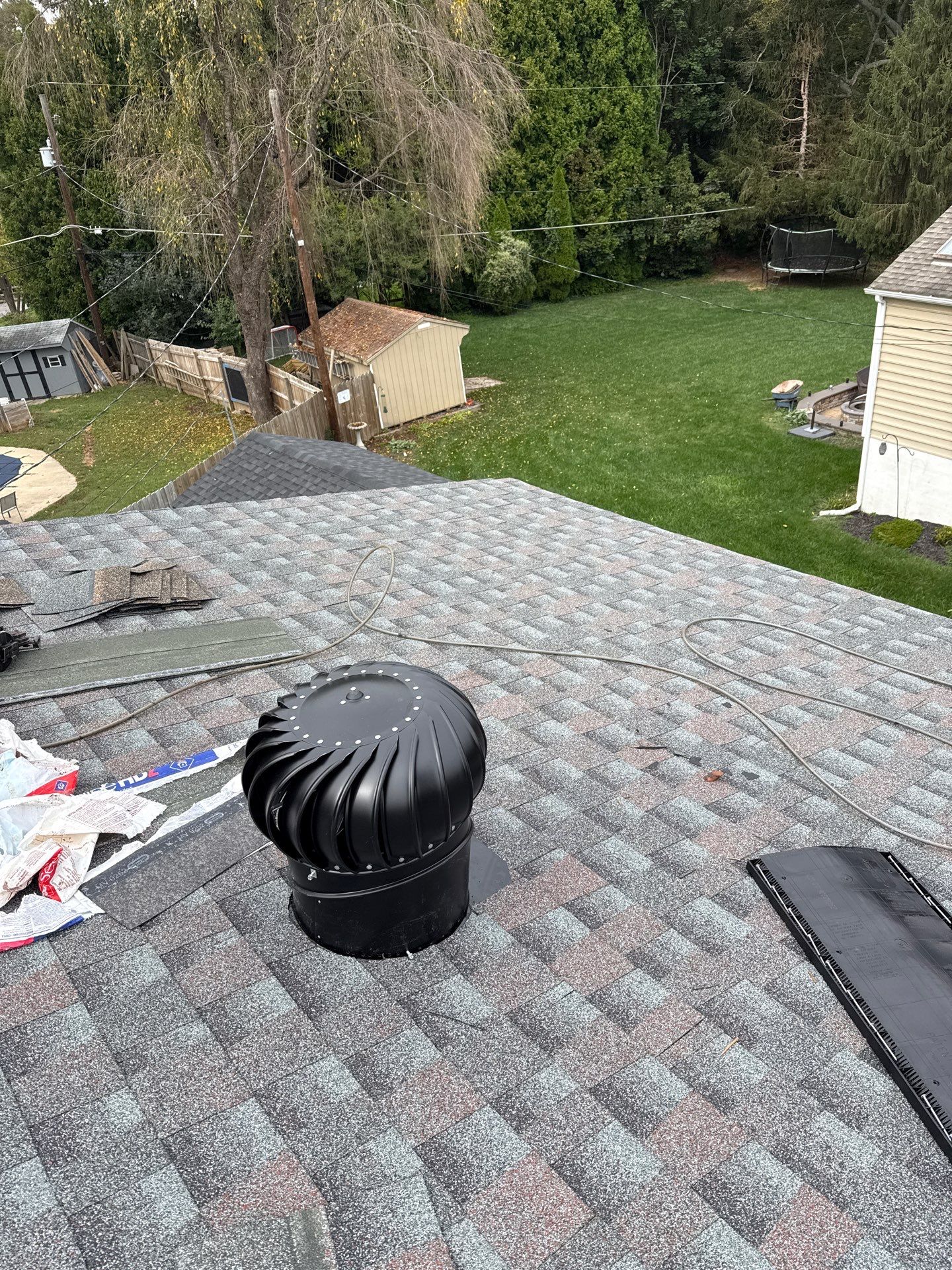 Residential Roofing Installation using GAF Timberline HDZ by Matter Roofing & Construction