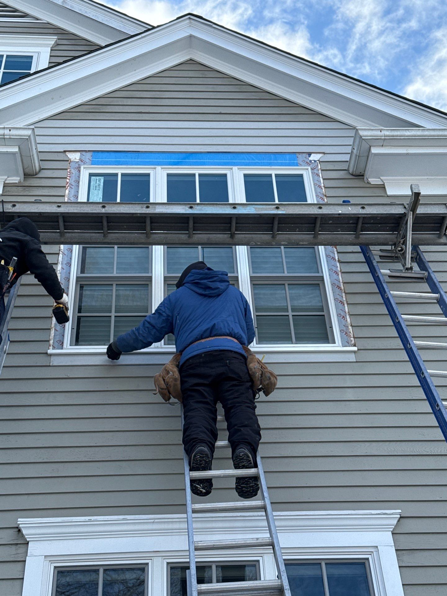 Whole-Home Window Replacement with Clean Exterior Finish by DiGiorgi Roofing and Siding Inc