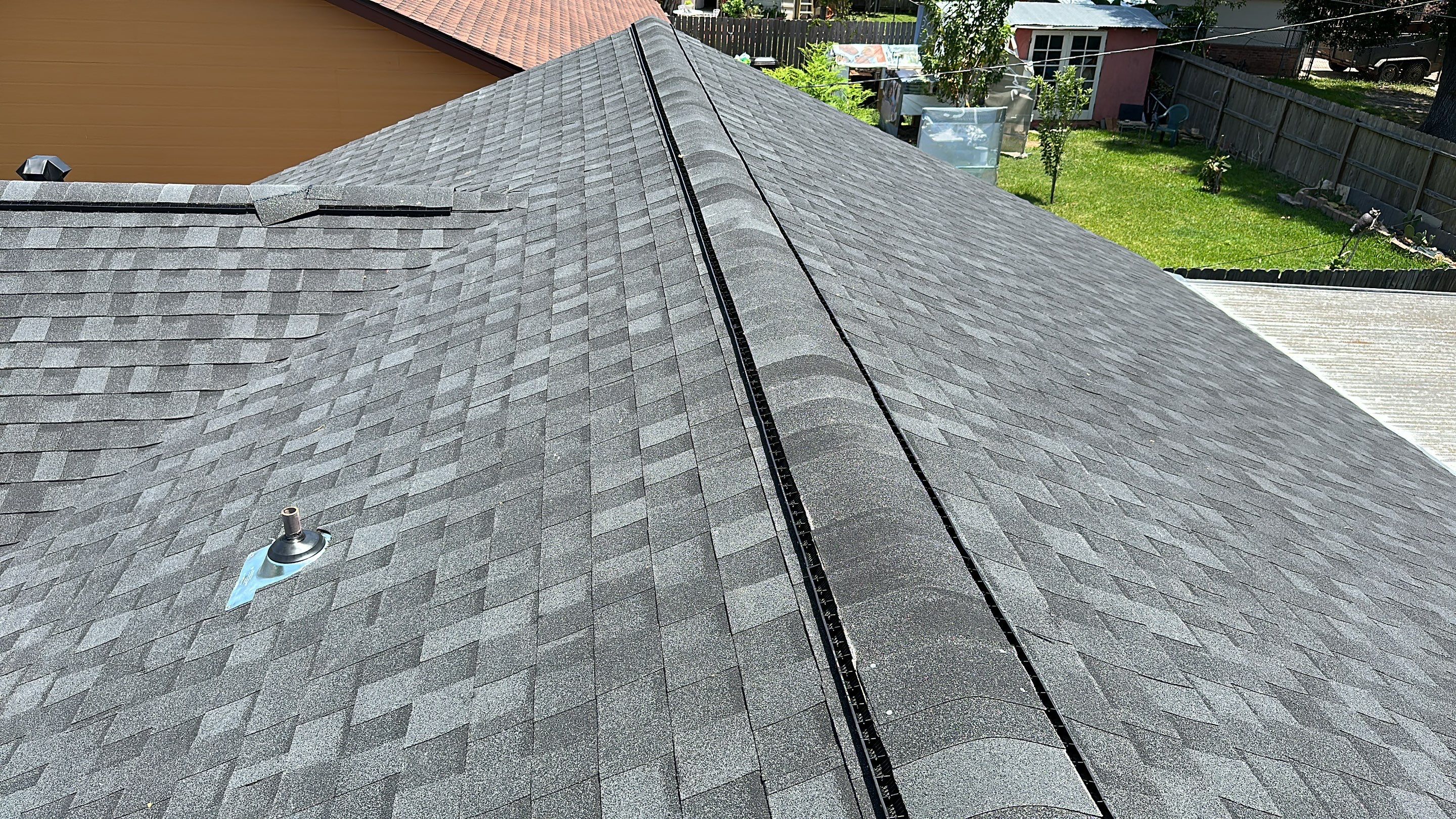 Gray Architectural Shingle Roof, Felt to Finish — North Houston, TX by PL Roofing & SB Roofing, LLC.