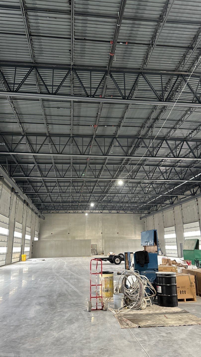New Construction Precast - Warehouse, Office & Line Striping by Blair Commercial Painting, LLC