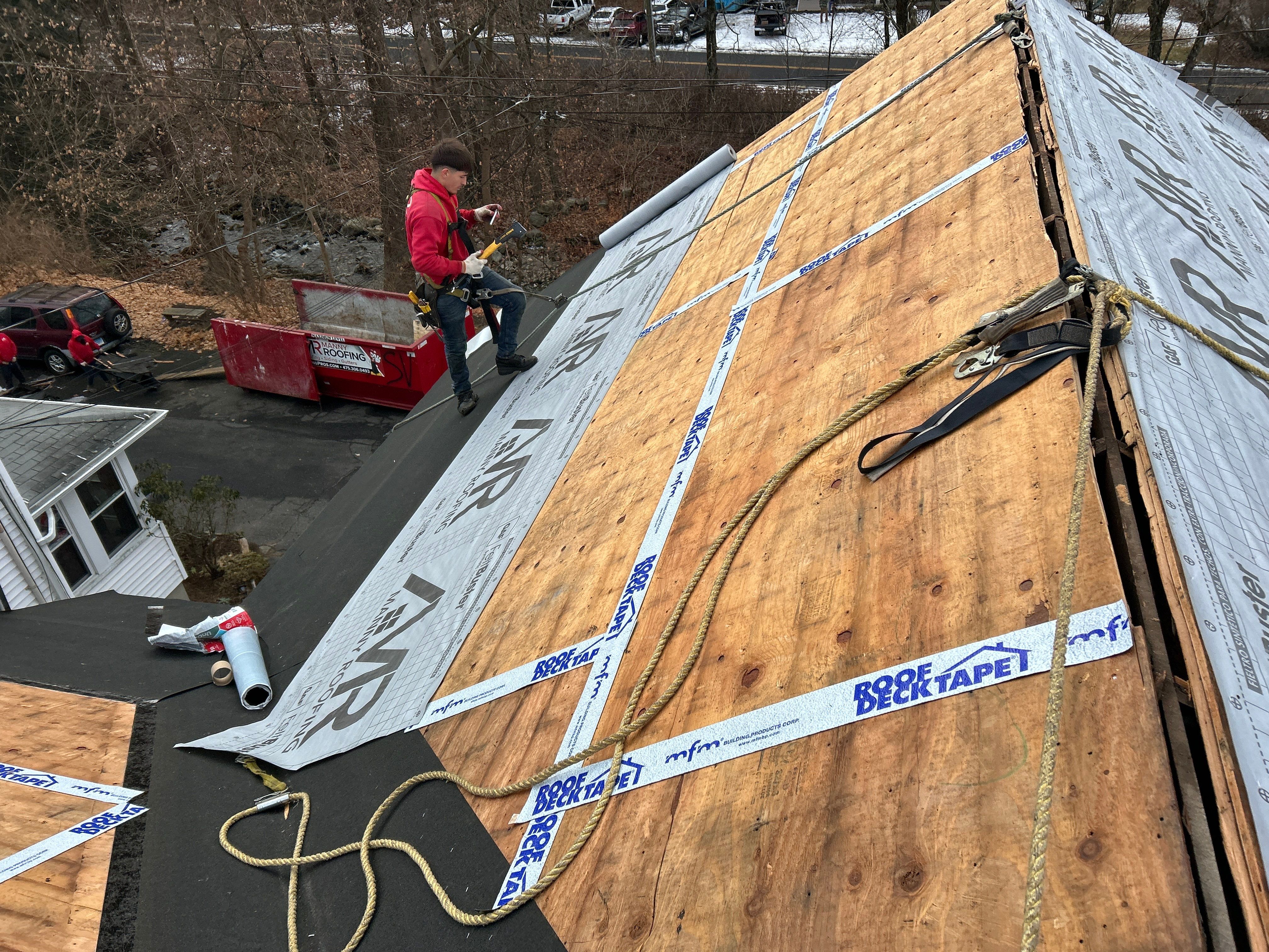 Residential Roofing Repair using GAF by Manny Construction LLC
