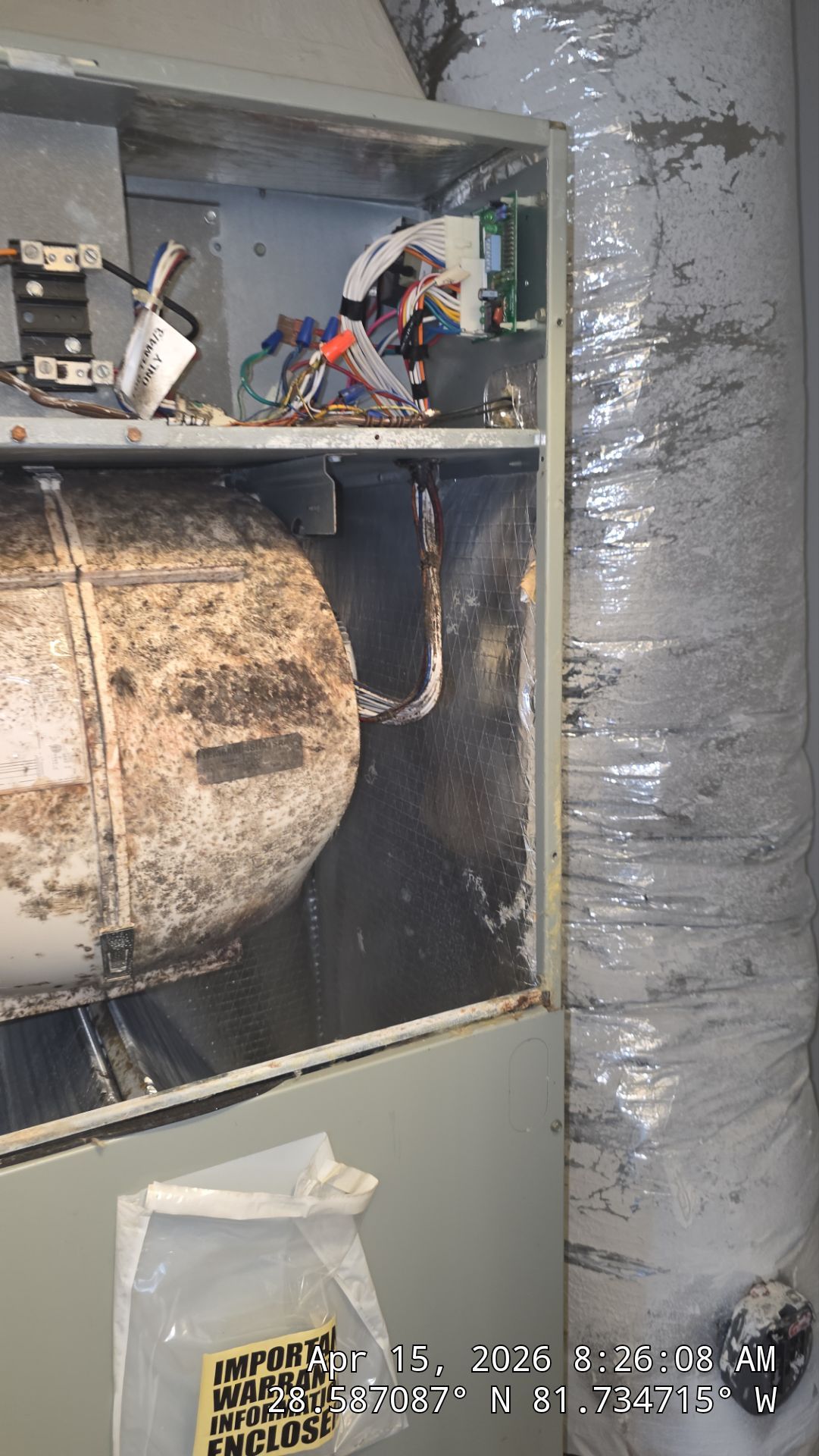 Air Duct Bath Fan Cleaning in Clermont by Hygienic Air, Inc