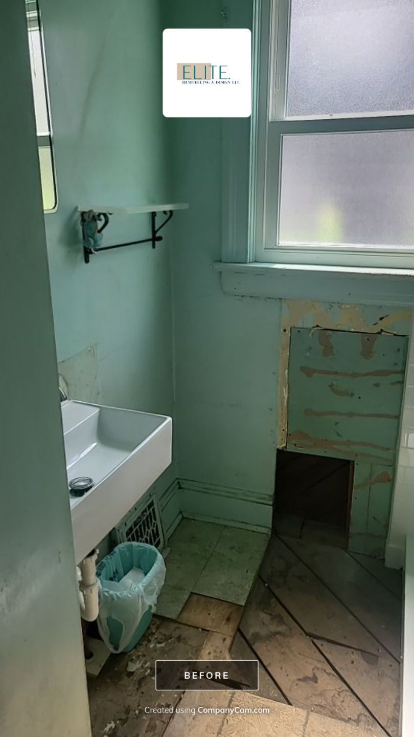 Raleigh Historic Bathroom Rescue by Elite Remodeling and Design LLC