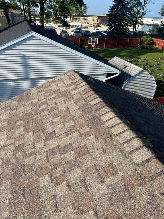 Residential Roofing Repair using Ridge vent replacement by Nitro Roofing and Construction