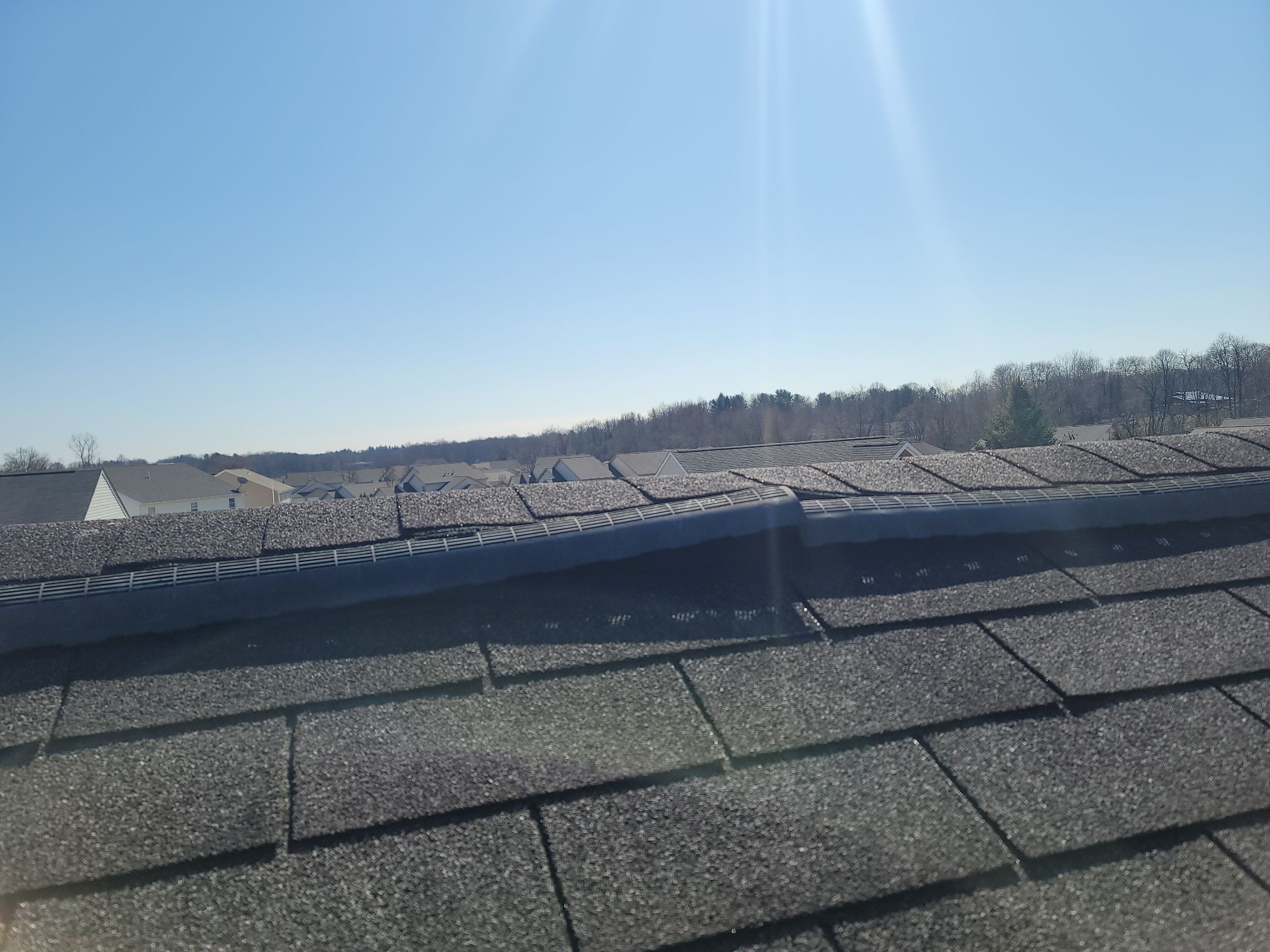 ATLAS PINNACLE COLOR: BLACK SHADOW DRIP EDGE: WHITE by Eagle Eye Roofing