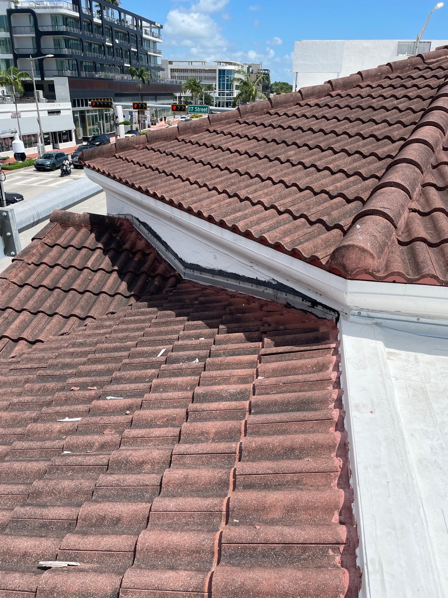 Commercial Flat Roof Installation and Renovation in Miami Beach by AJF ROOFING INC