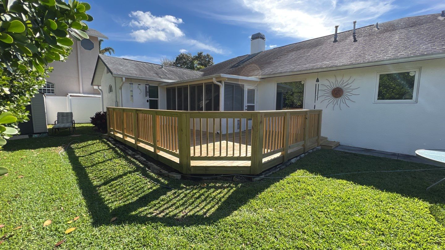 New Deck using Wood Sealant by DuraSeal