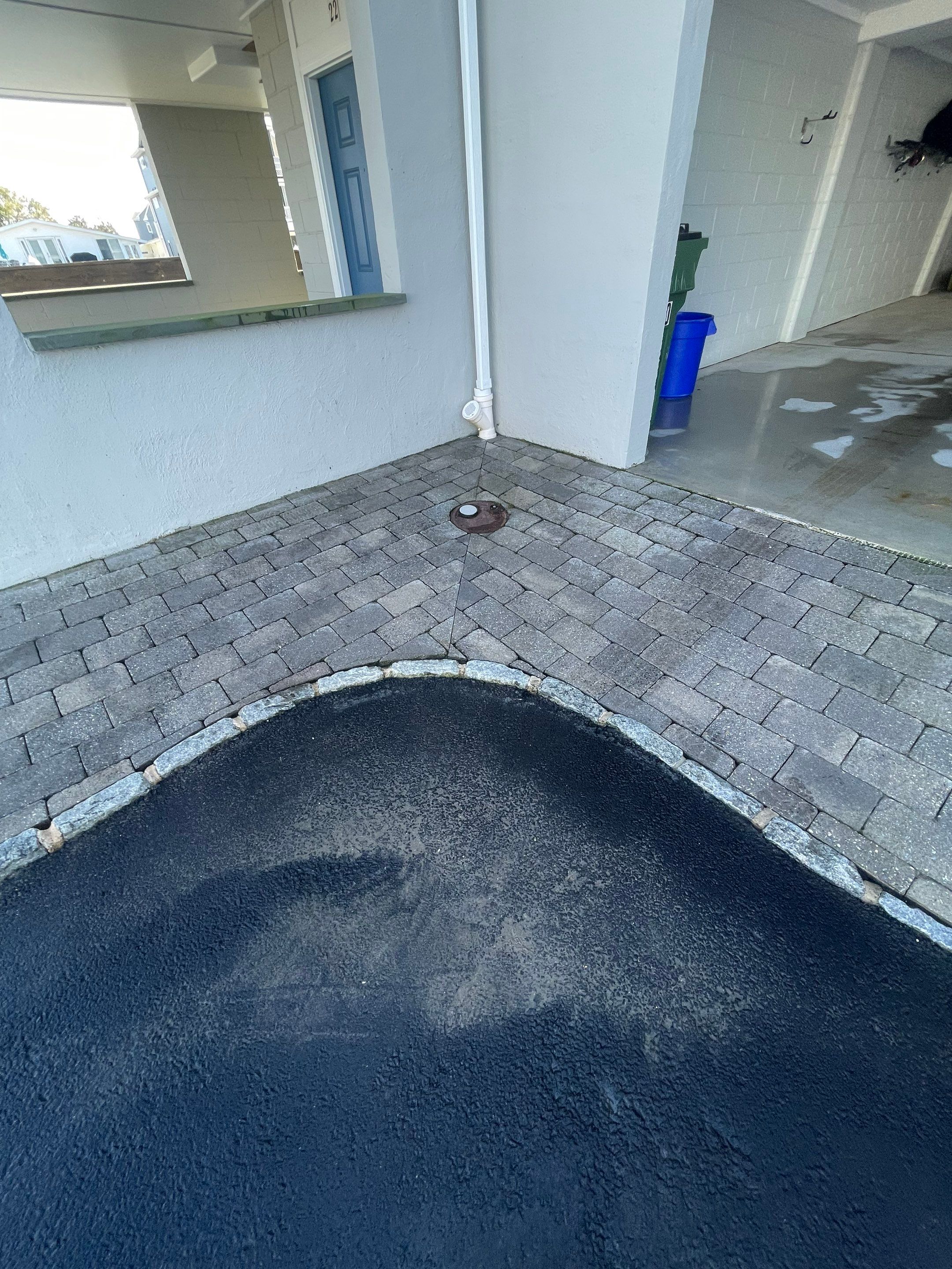 Pavers Cleaned & Concrete Cleaning by SJ Exterior
