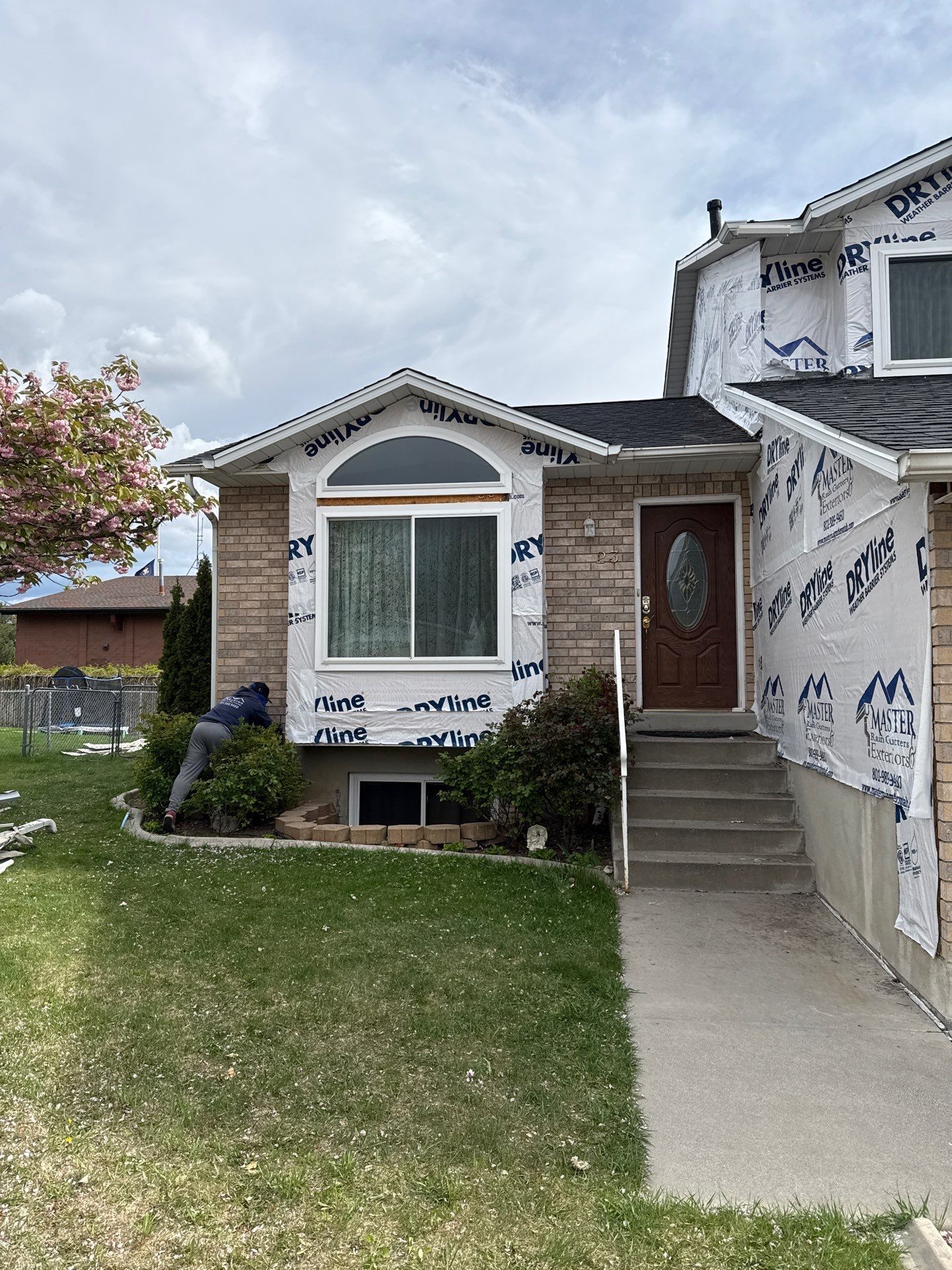 Project in Orem by Master Rain Gutters.