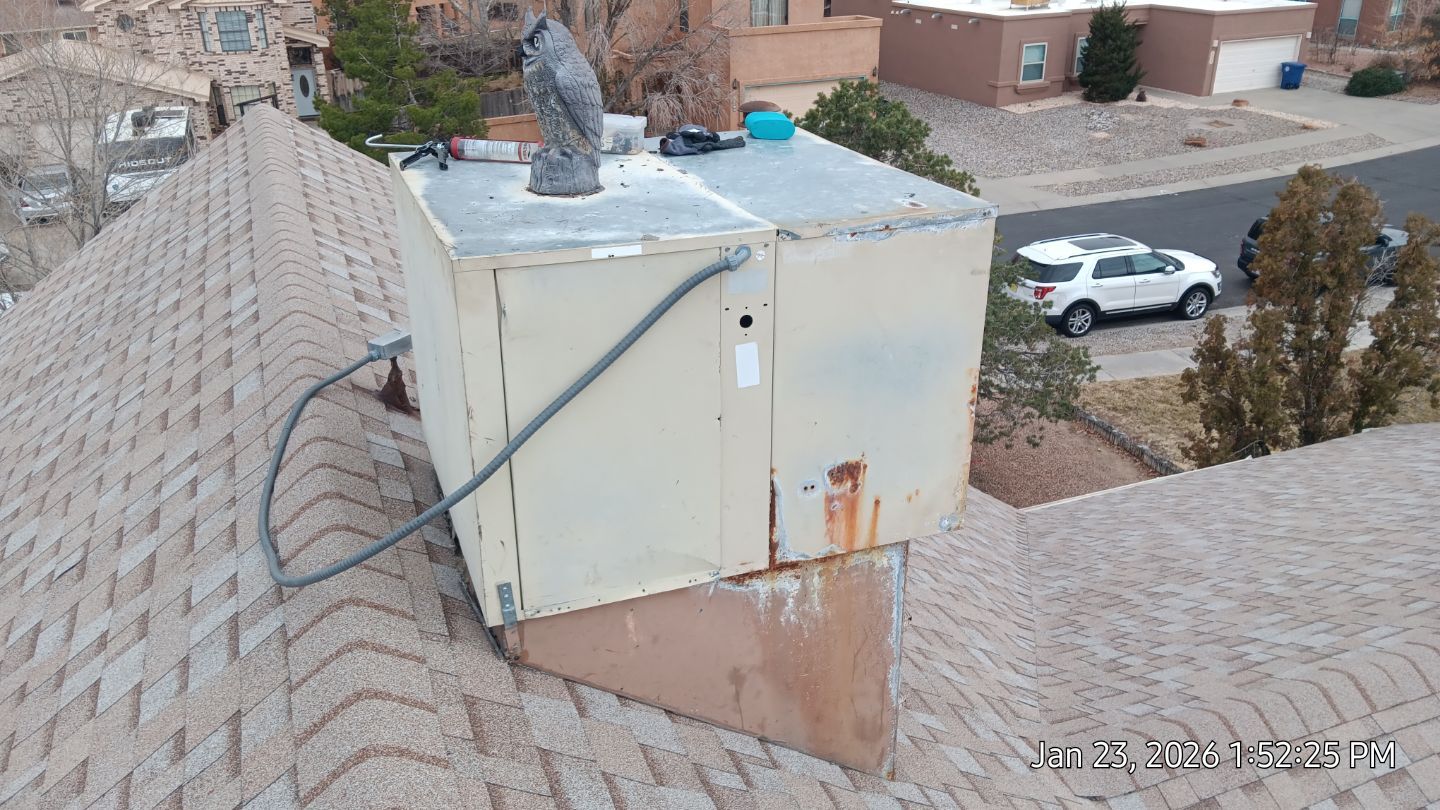 Northwest Albuquerque Residential Shingle Replacement and Gutter Repair by Doyle Roof Masters Inc