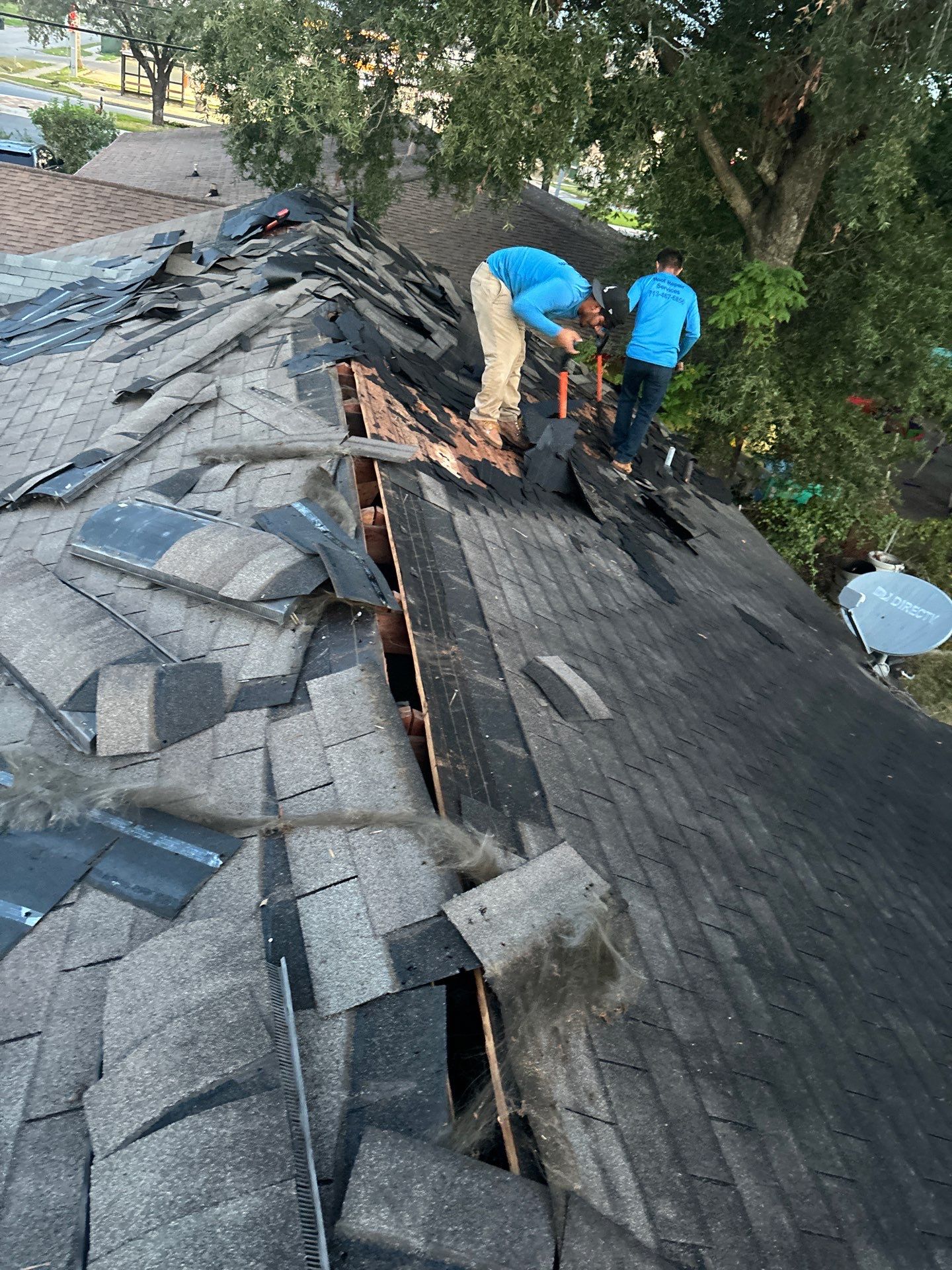 Residential Roofing Repair using Owen's Corning Duration (Lifetime) Shingles by Roof Repair Company
