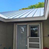 24ga 1.5" Mechanical Seam Mill Finish by Total Roofing System The Metal Roof Experts