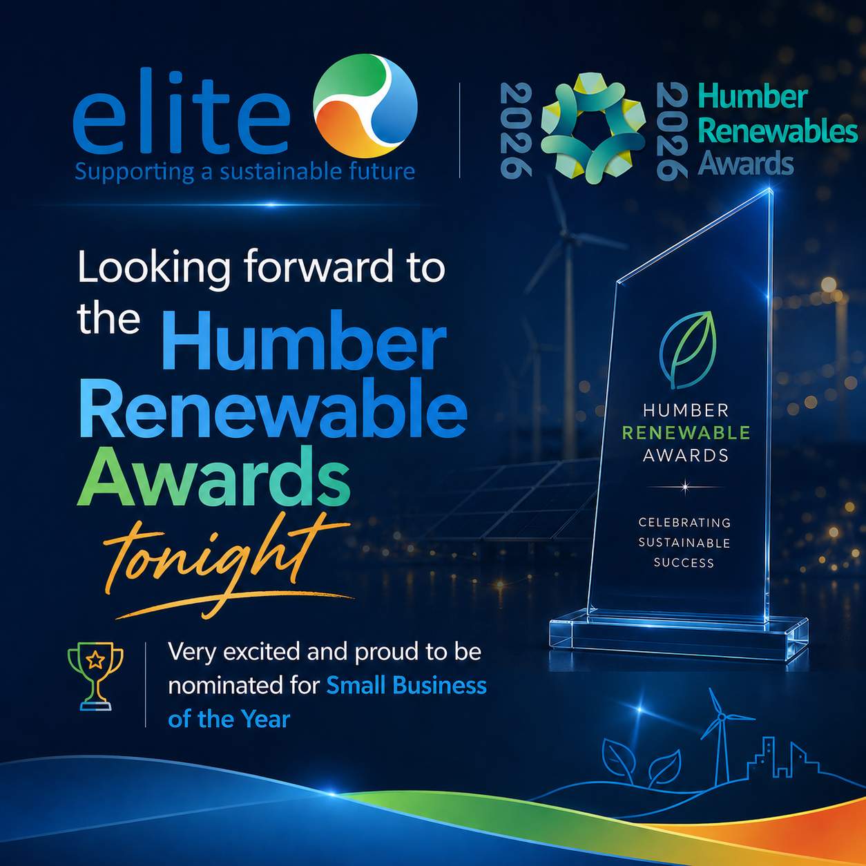Humber Renewables Award 2026 by Elite Services Group Ltd