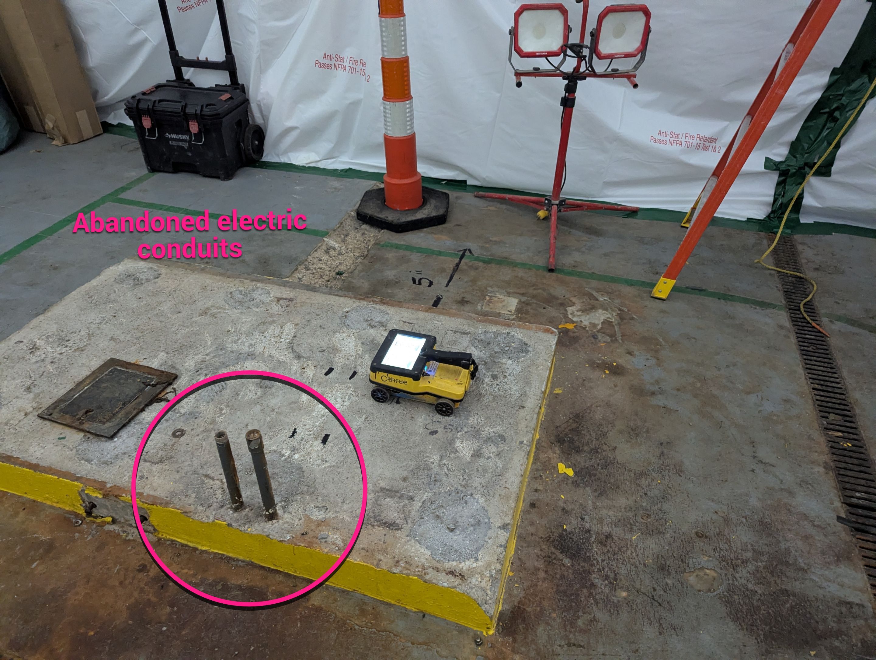 Industrial Concrete Scan by Alsip Locating Service, LLC