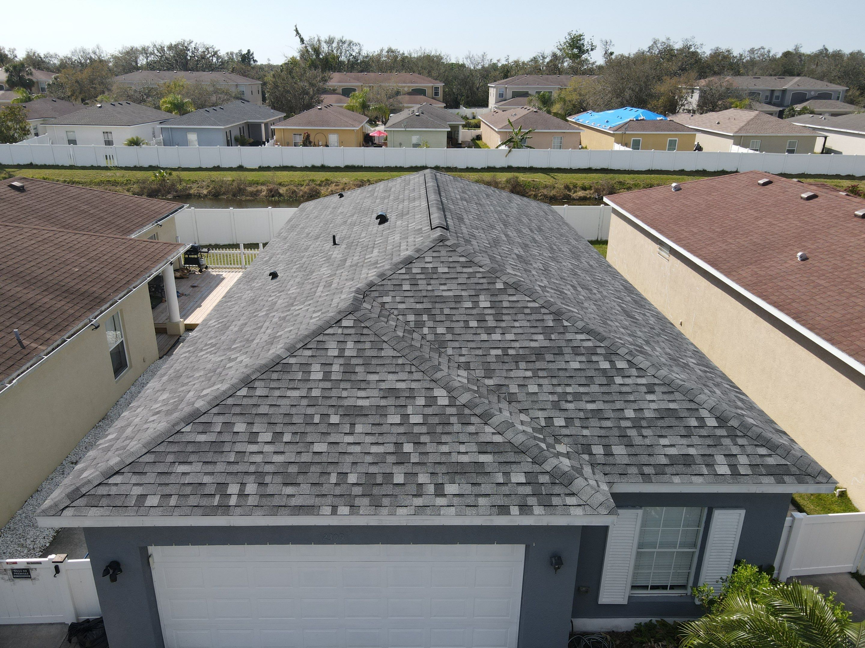 Roof Replacement in Palmetto, FL by Steadfast Roofing 