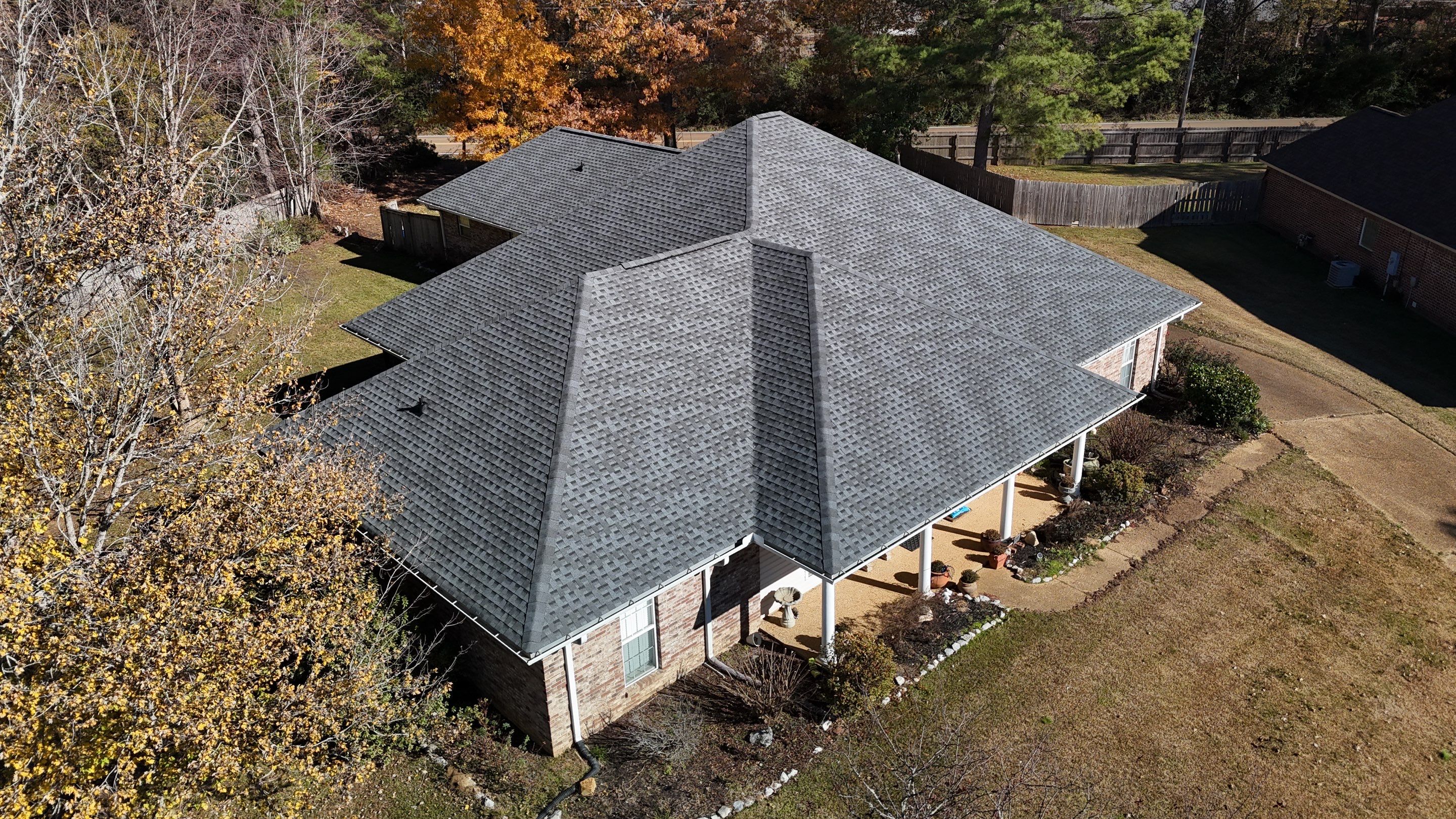 GAF 50-Year Pewter Gray by Roberson Construction LLC