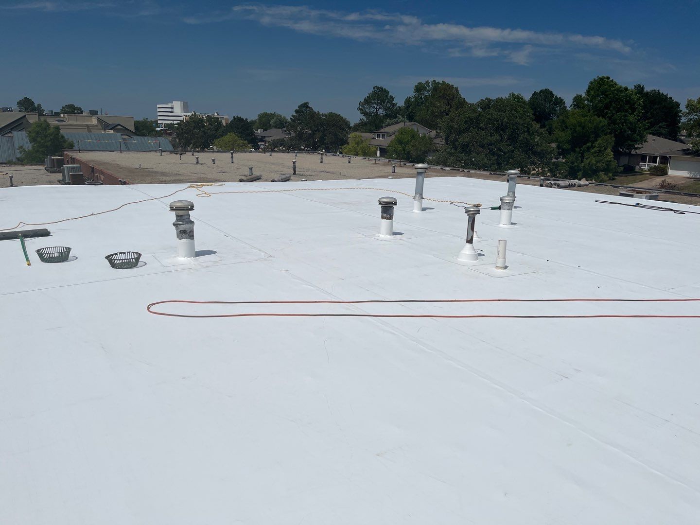 TPO Project in Tulsa by Decor Roofing & Restoration