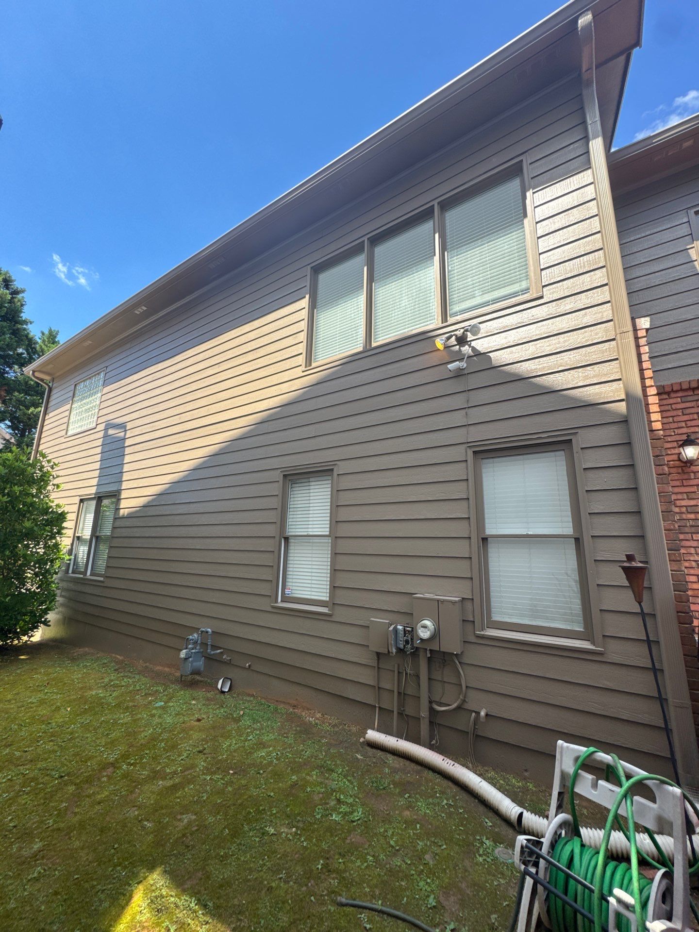 Atlanta Townhome Exterior Painting and Modern Color Palette Update by Swift Home Renovations