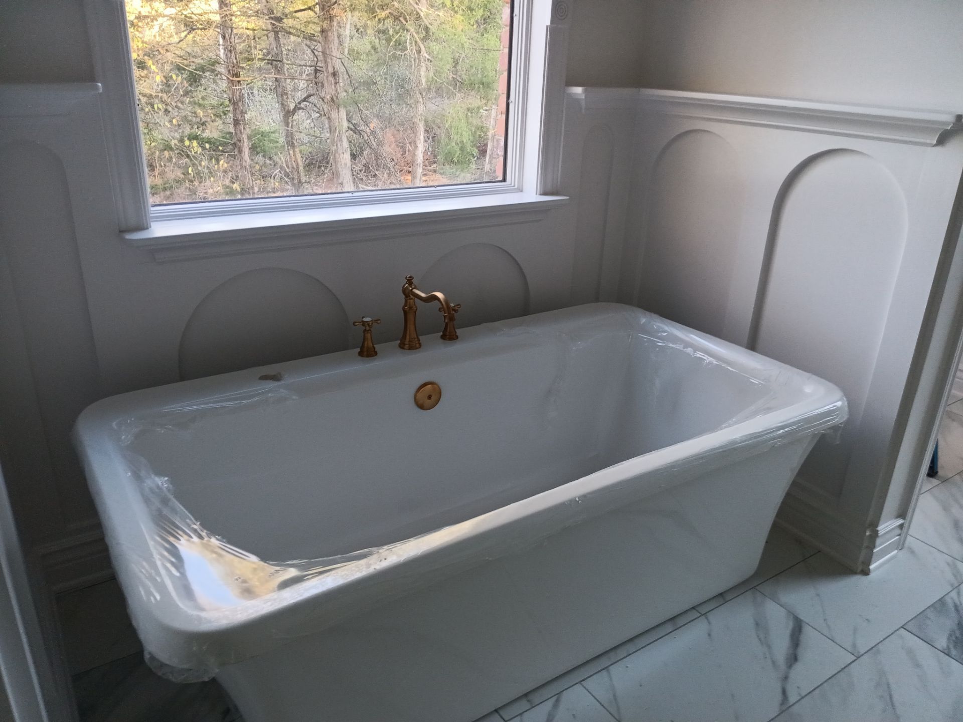 Shumaker Bathroom Remodel by Kitchen Works LLC