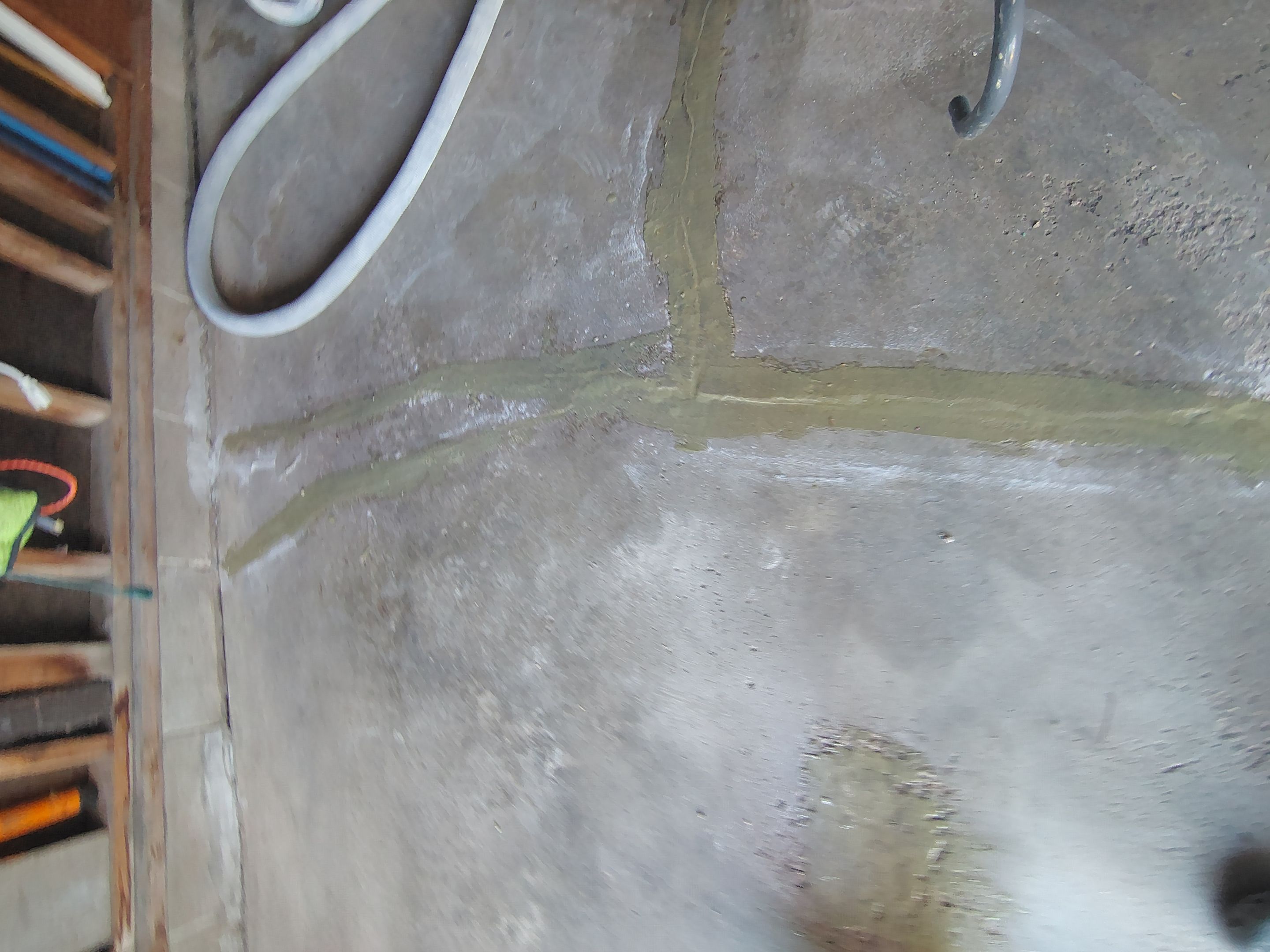 Sioux Falls Garage Epoxy Floor Installation and Concrete Crack Repair by Select Painting, Coatings & Garage Cabinets