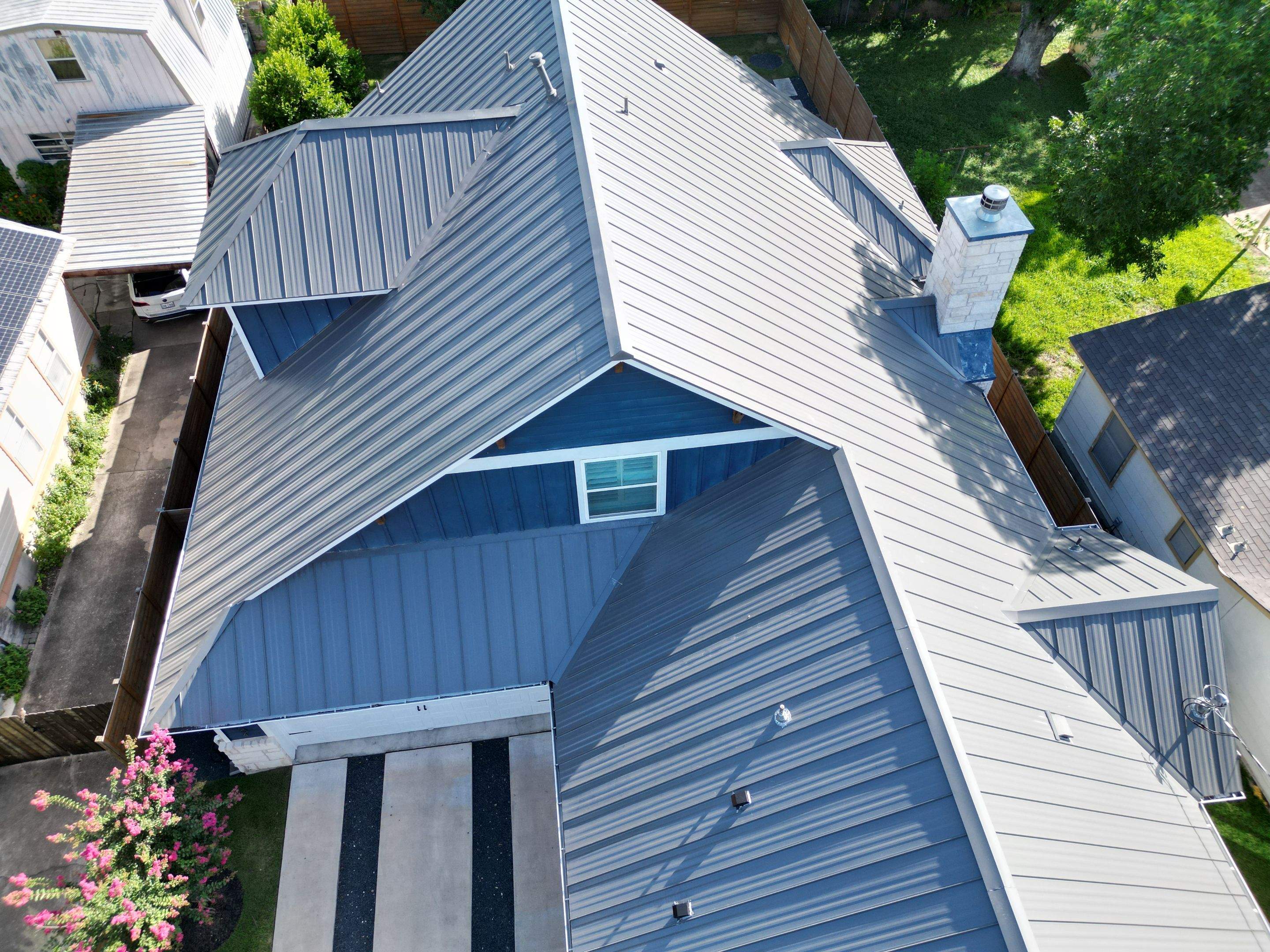 Charcoal Grey - L&A Metals LLC Type FF100, Hidden fastener/Standing Seam by RoofsOnly.com