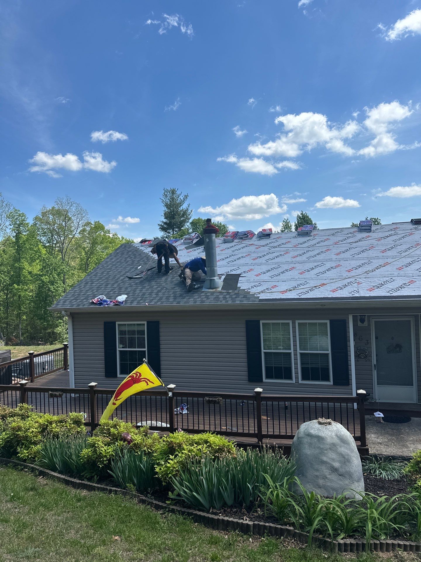 New Roof - GAF Timberline HDZ in Nantucket Morning by Peak 2 Peak Services LLC