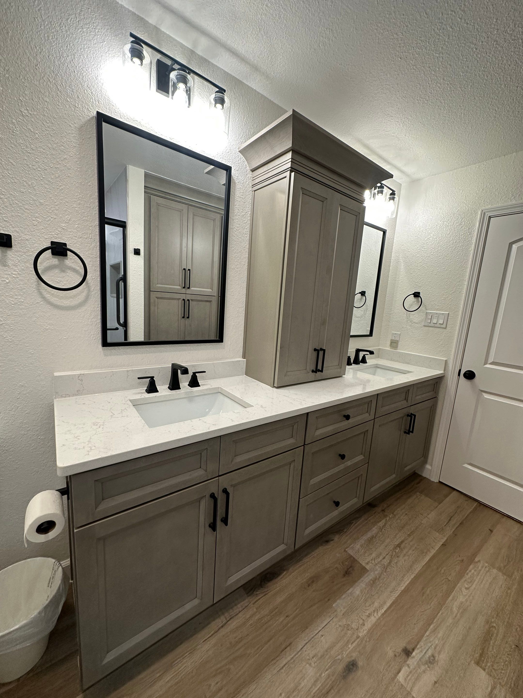 Rimline Full Bath Remodel with Tub to Shower Conversion by Legacy Bath and Kitchen 