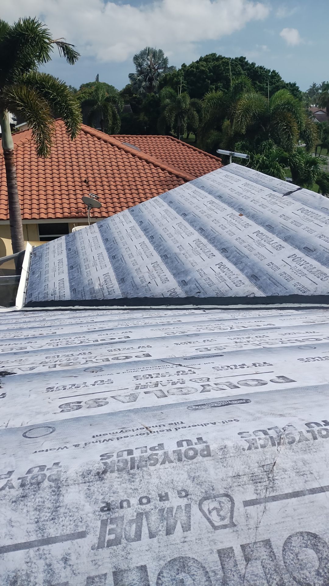 Residential Roofing Installation using Eagle Roofing Tile by BLUES BROTHERS ROOFING