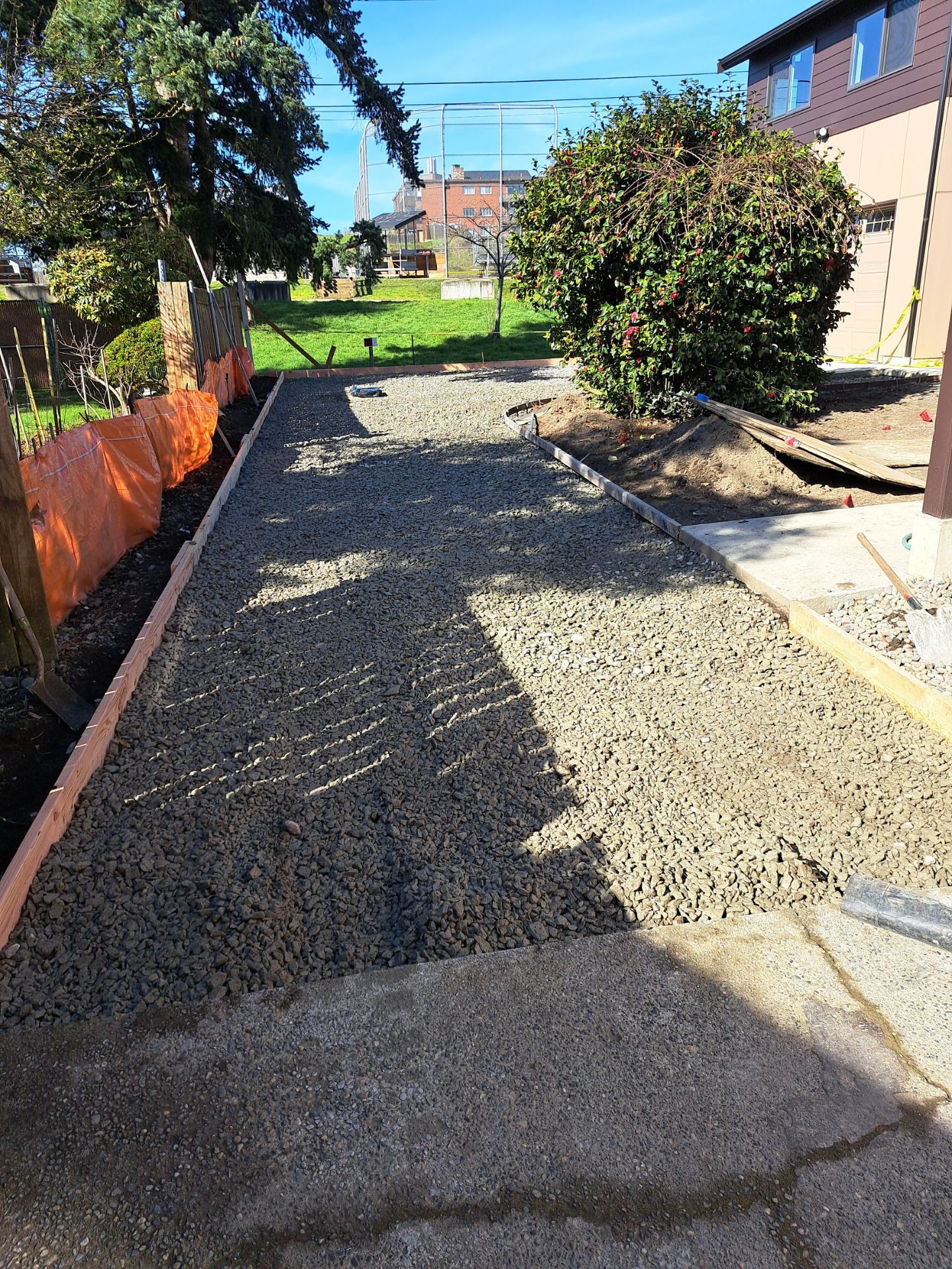 Ron | Pervious Concrete Driveway  by Jireh Asphalt & Concrete Inc 