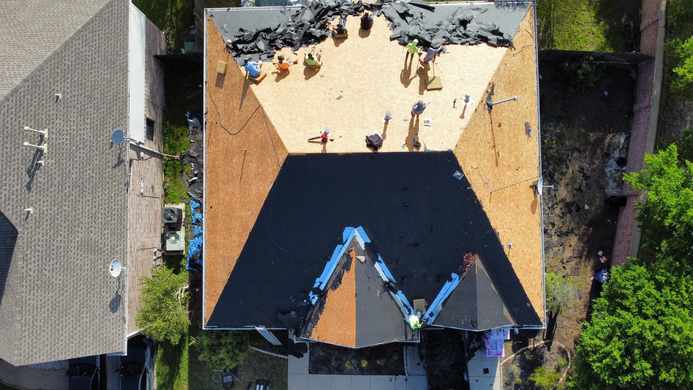 Storm Restoration Project by Berry Good Roofing 