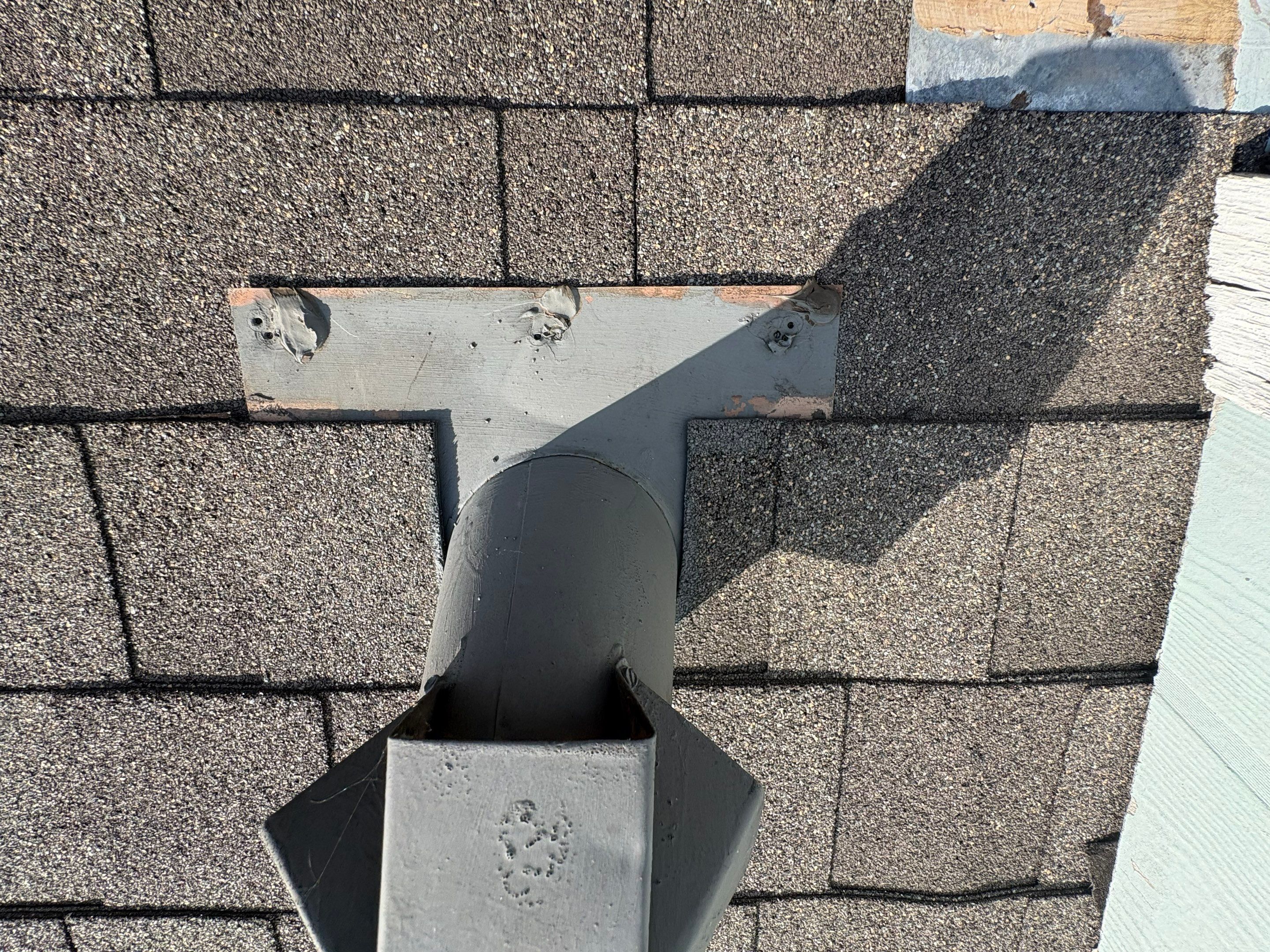 Chimney Siding Repair and New Cap Installation in Austin by DeZign Roofing & Exteriors
