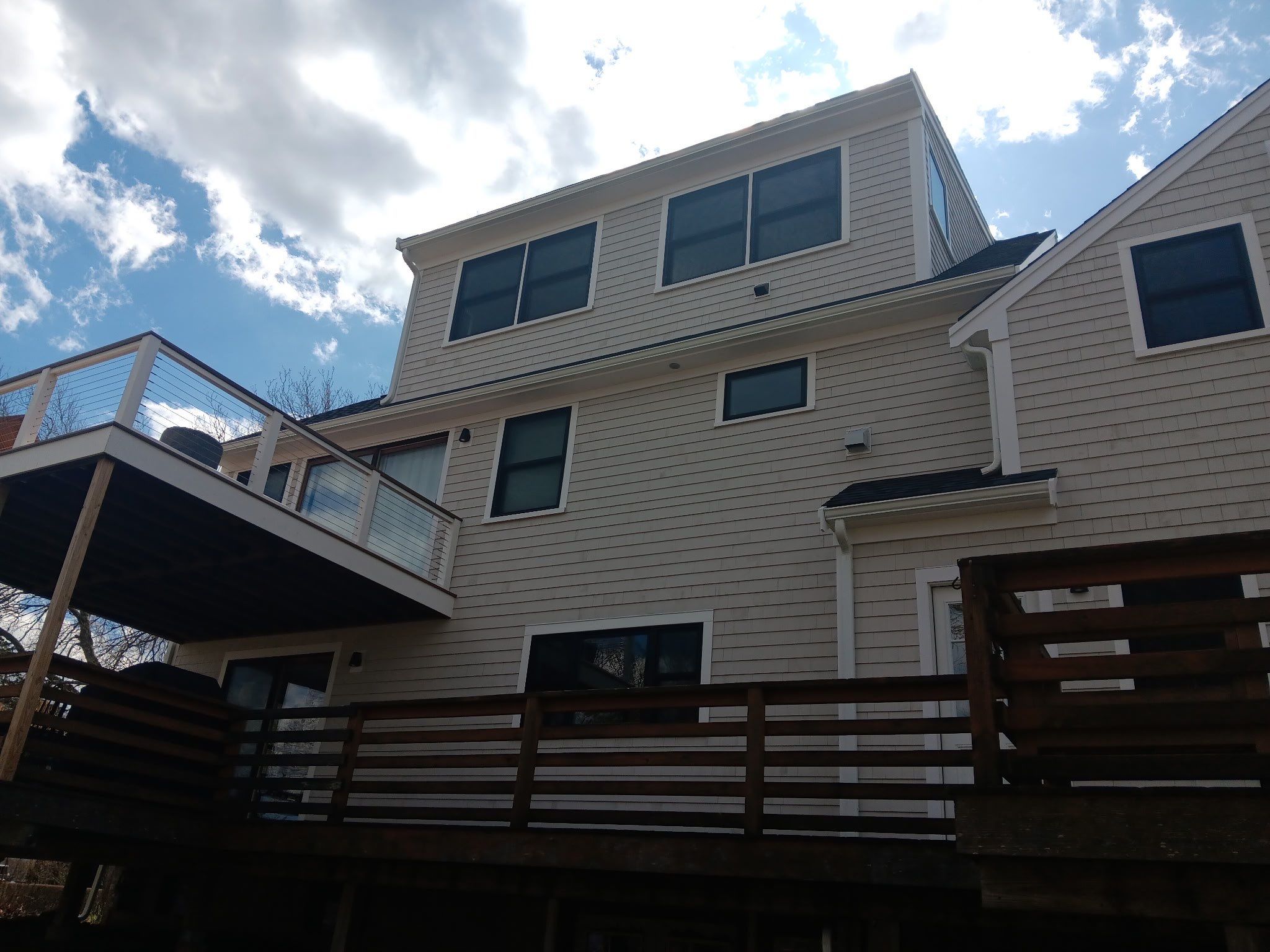 Gutter Installation using 5" K-Style Aluminum Gutter in Marshfield, MA by Gutter Pro Enterprises
