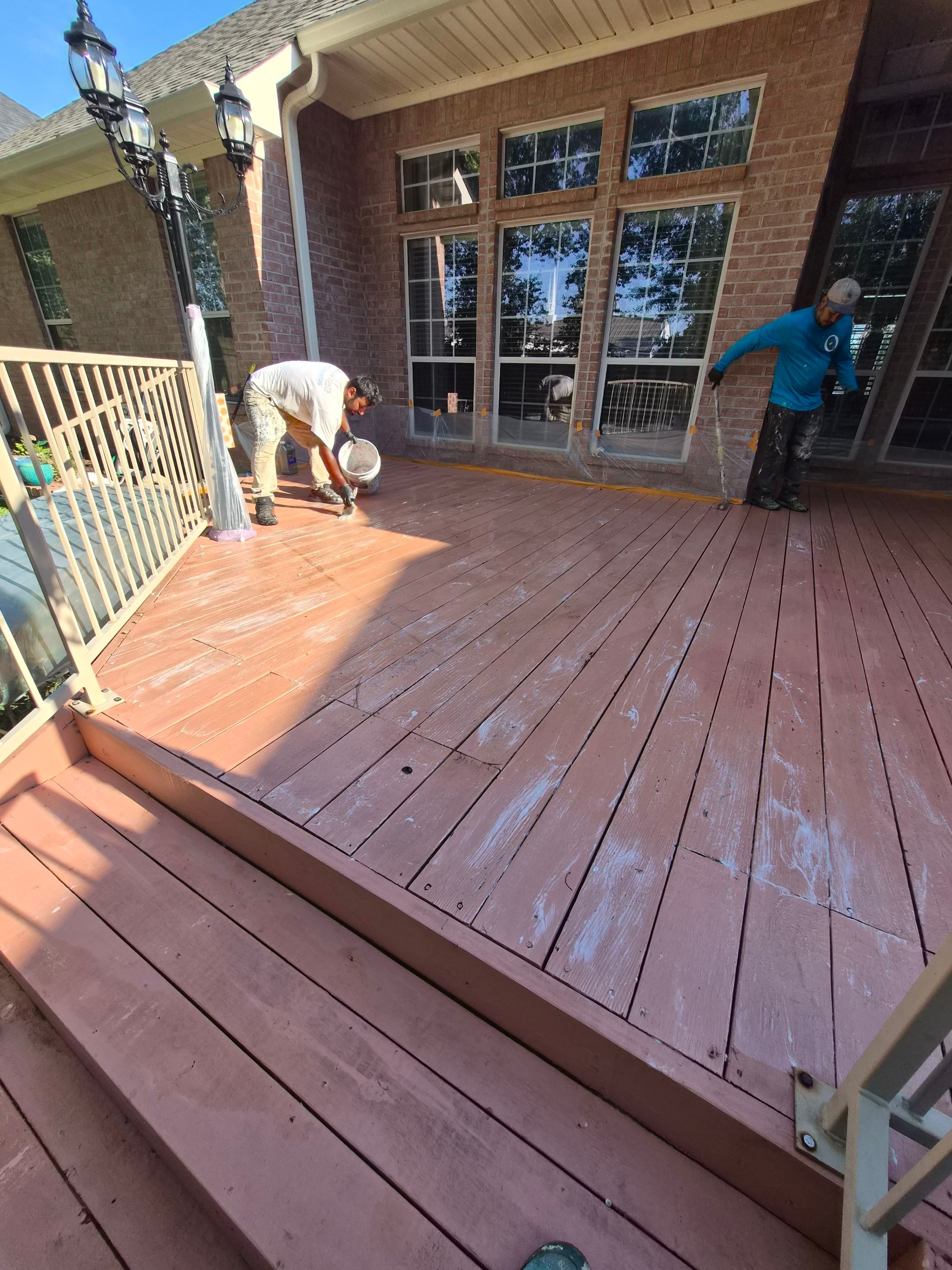 Tyler, TX Exterior Deck Staining & Color Refresh by Quality Coats Painting