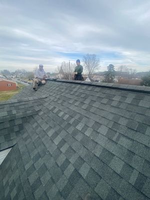 Residential Roofing Repair using TAMKO TITAN - THUNDERSTORM GRAY