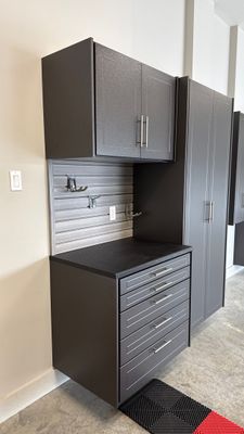 Brad's Custom Cabinets Give Him The Storage He Needs