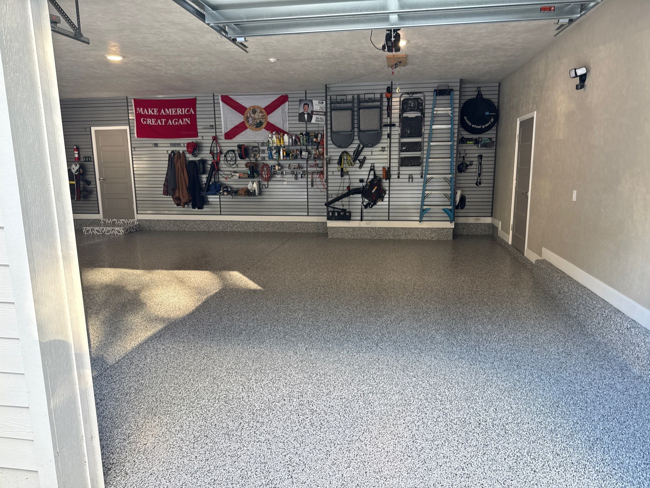 Project in Gainesville, FL by Cross Creek Concrete Coatings