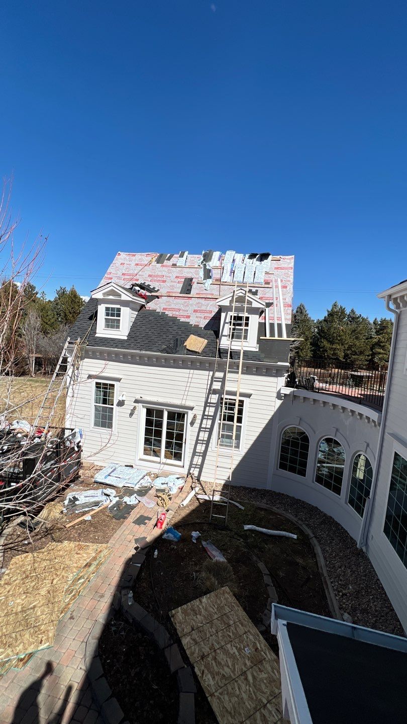 Residential Roofing Installation using CertainTeed Presidential TL - Charcoal Black by A to Z Roofing