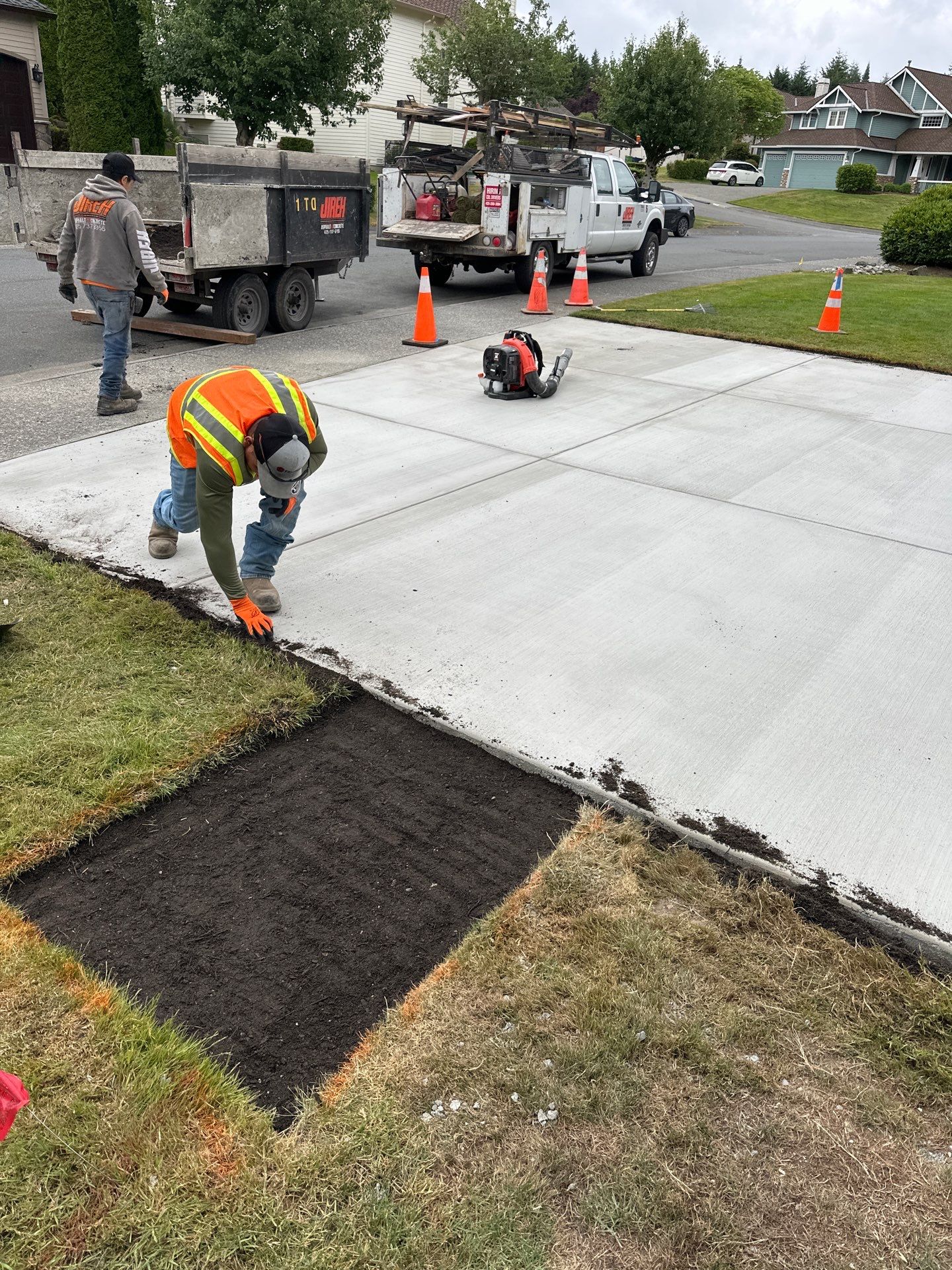 Concrete Driveway Renovation | Snohomish  by Jireh Asphalt & Concrete Inc 