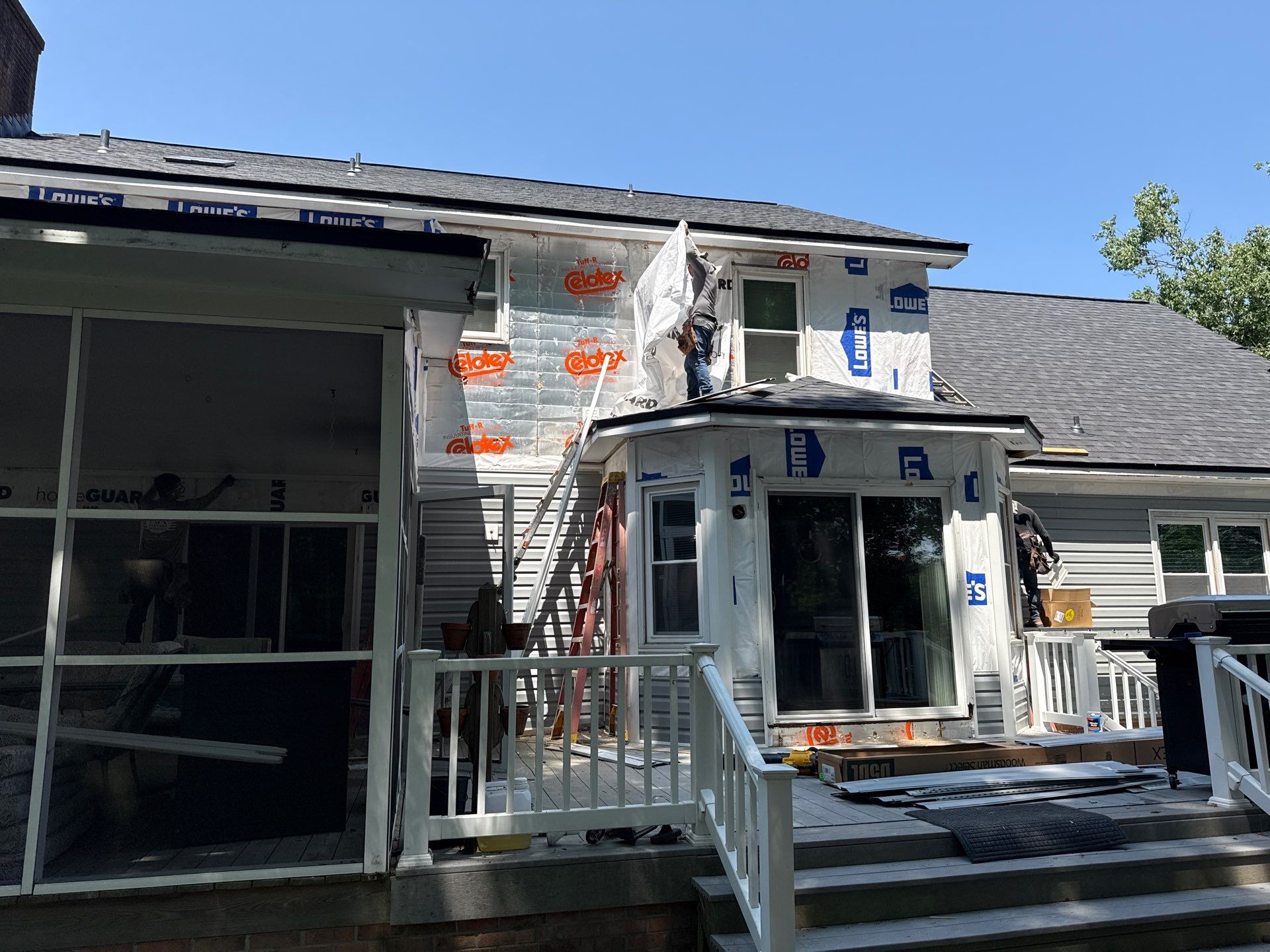 Roof Installation by Karcher Roofing & Construction