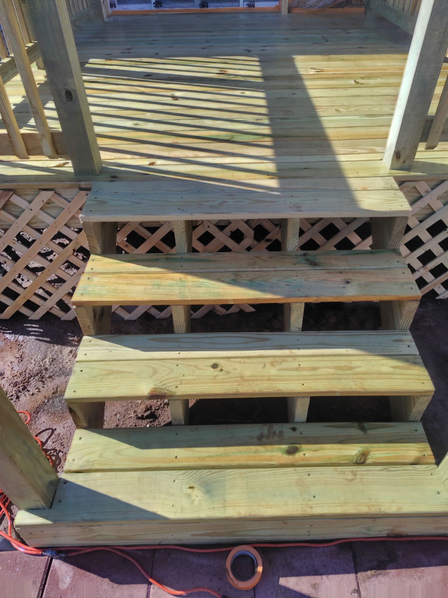 Deck And Sliding Glass Door Install by Clays Services Inc