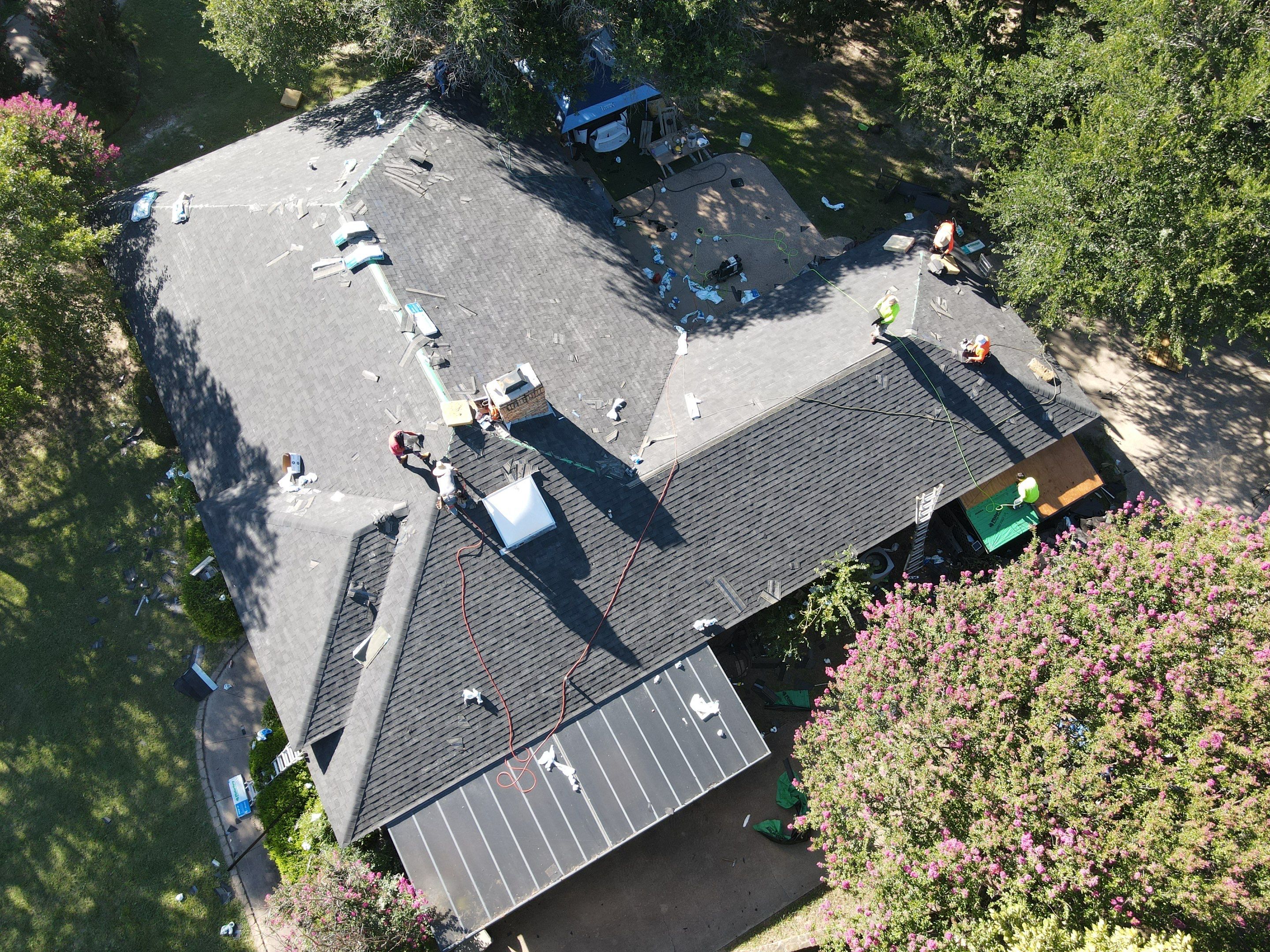 Storm Restoration - Roof and Gutters by Berry Good Roofing 