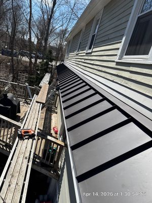 Metal Roof Leak Repair in Newfields, NH (Standing Seam Roof Fix Without Replacement)