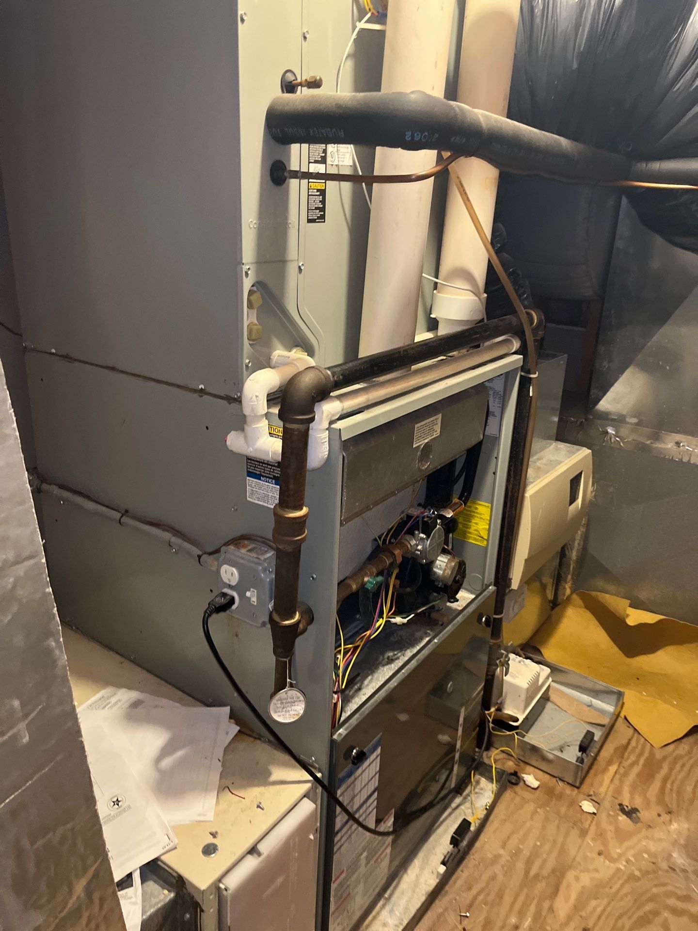 No-Heat Repair & Propane Furnace Installation — Marblehead, MA.  by FAGONE MECHANICAL