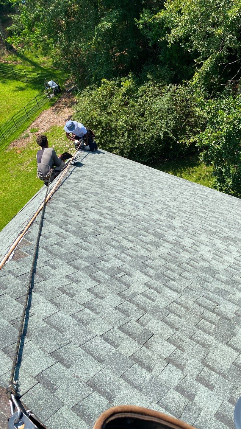 Residential Roofing Installation using Roof Replacement by American Roofing & Construction LLC