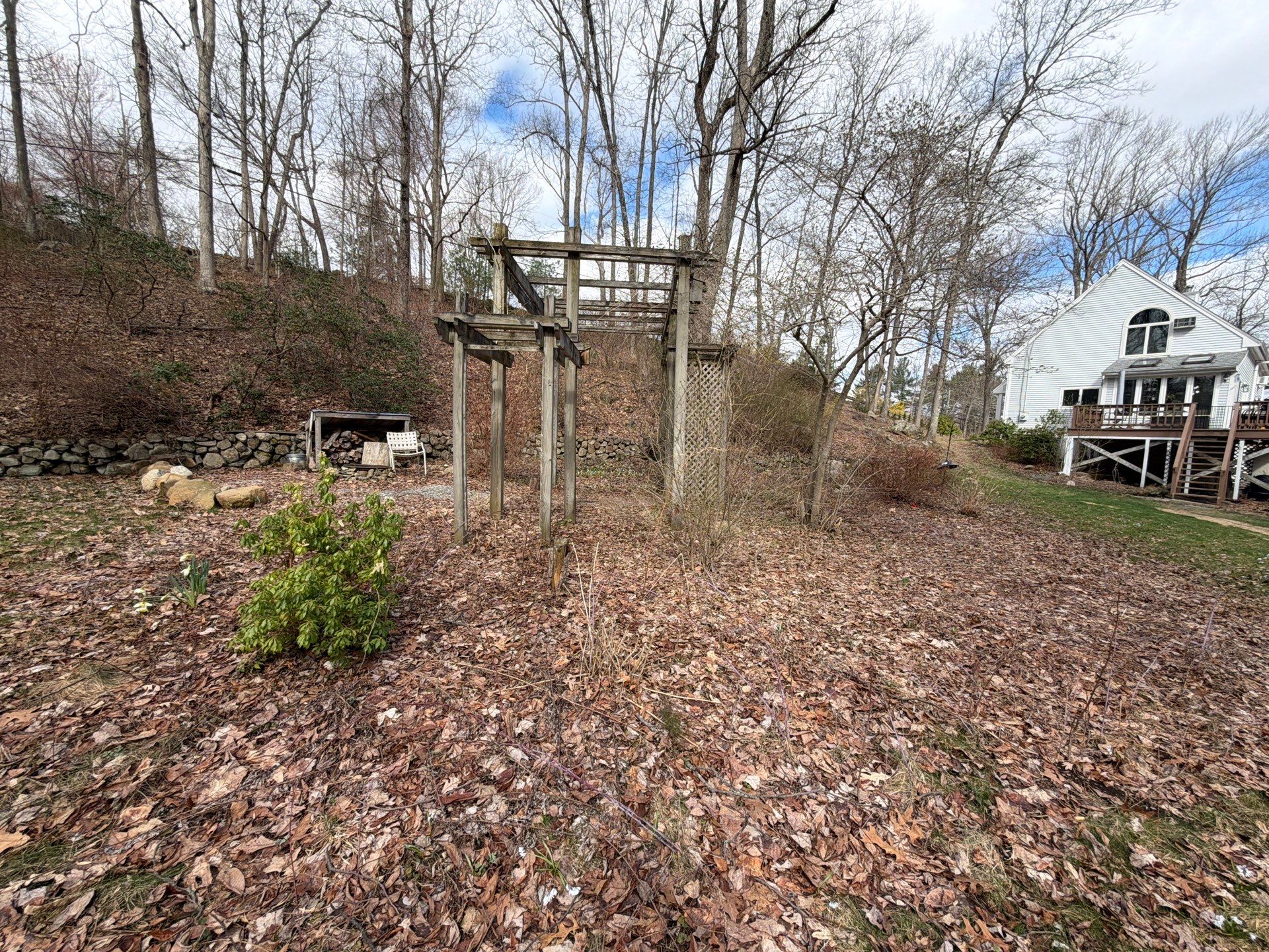 Completed Spring Yard Cleanup at a Prospect, Connecticut Property by Diamond Image LLC