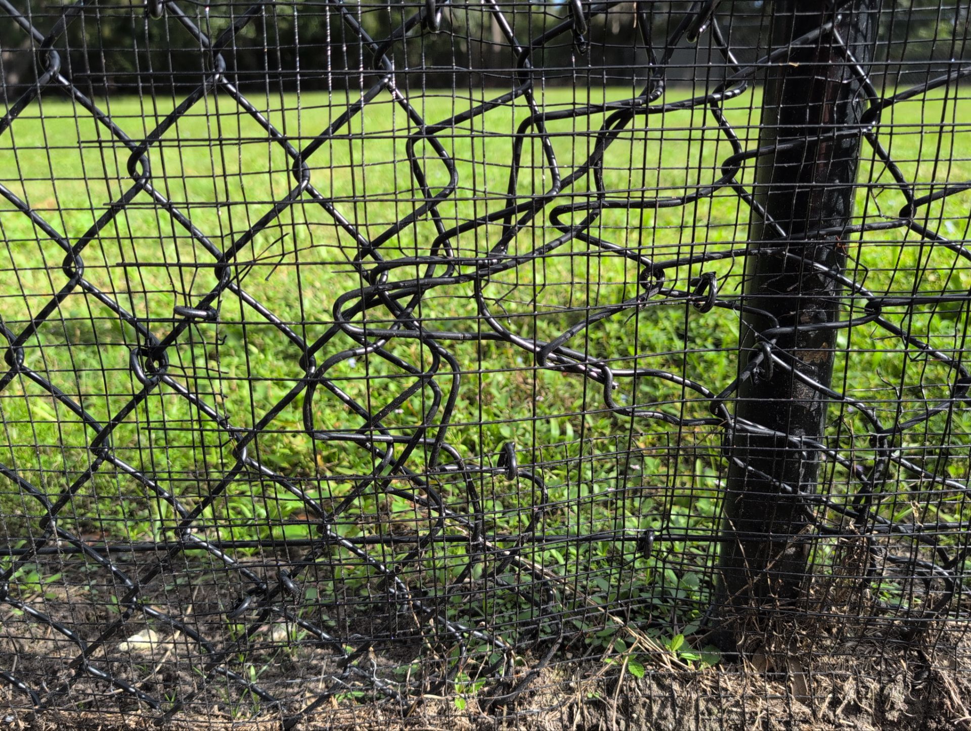 Chain-Link Fence Repair by
M.A.B. Landscaping & Property Maintenance
