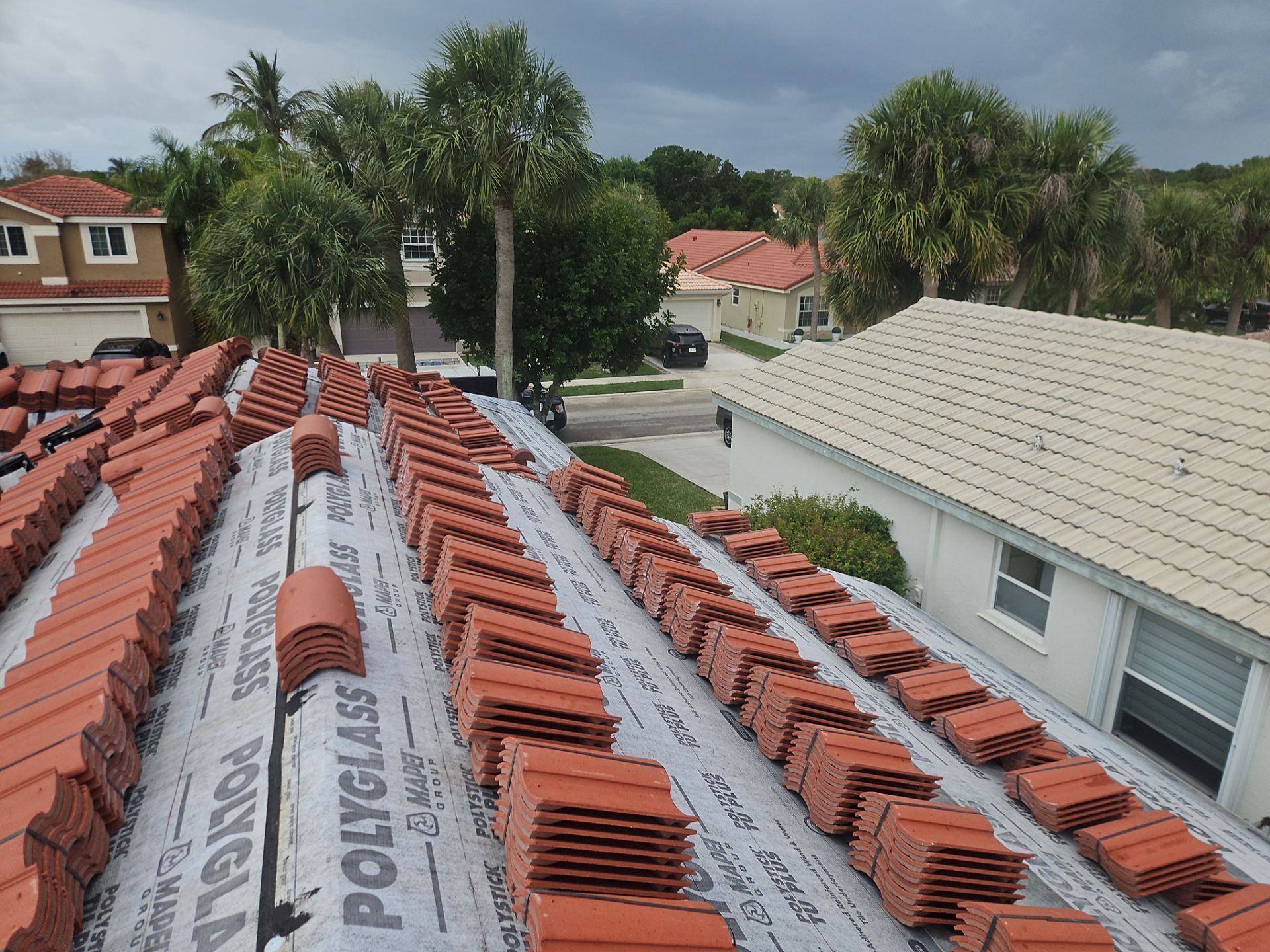 Residential Roofing Installation using WestLake Roofing Tile by BLUES BROTHERS ROOFING