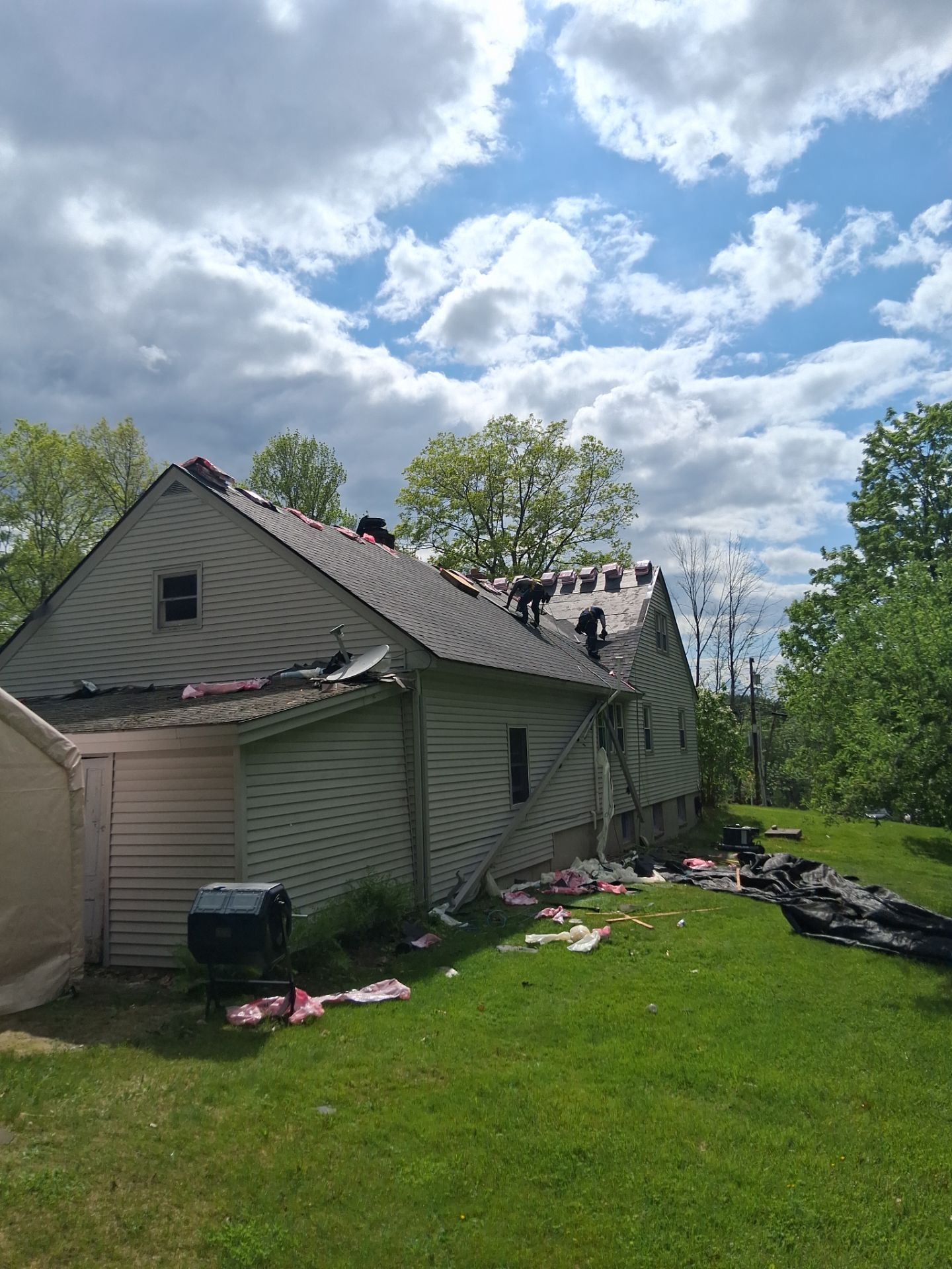 Residential Roofing Installation in Goffstown Featuring Architectural Shingles by Tall pine roofing